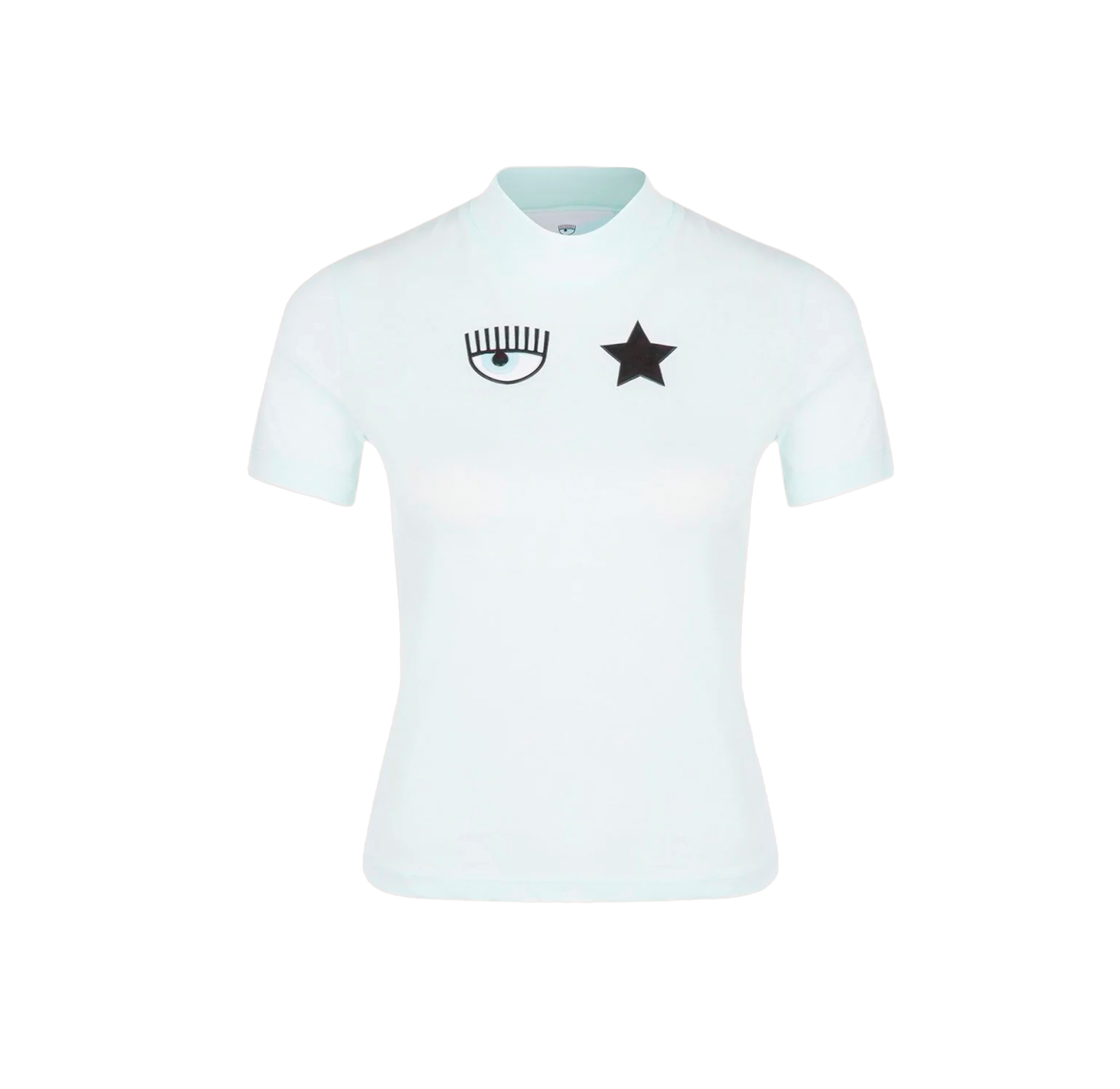 Camiseta Azul Claro Chiara Ferragni Eyelike Logo