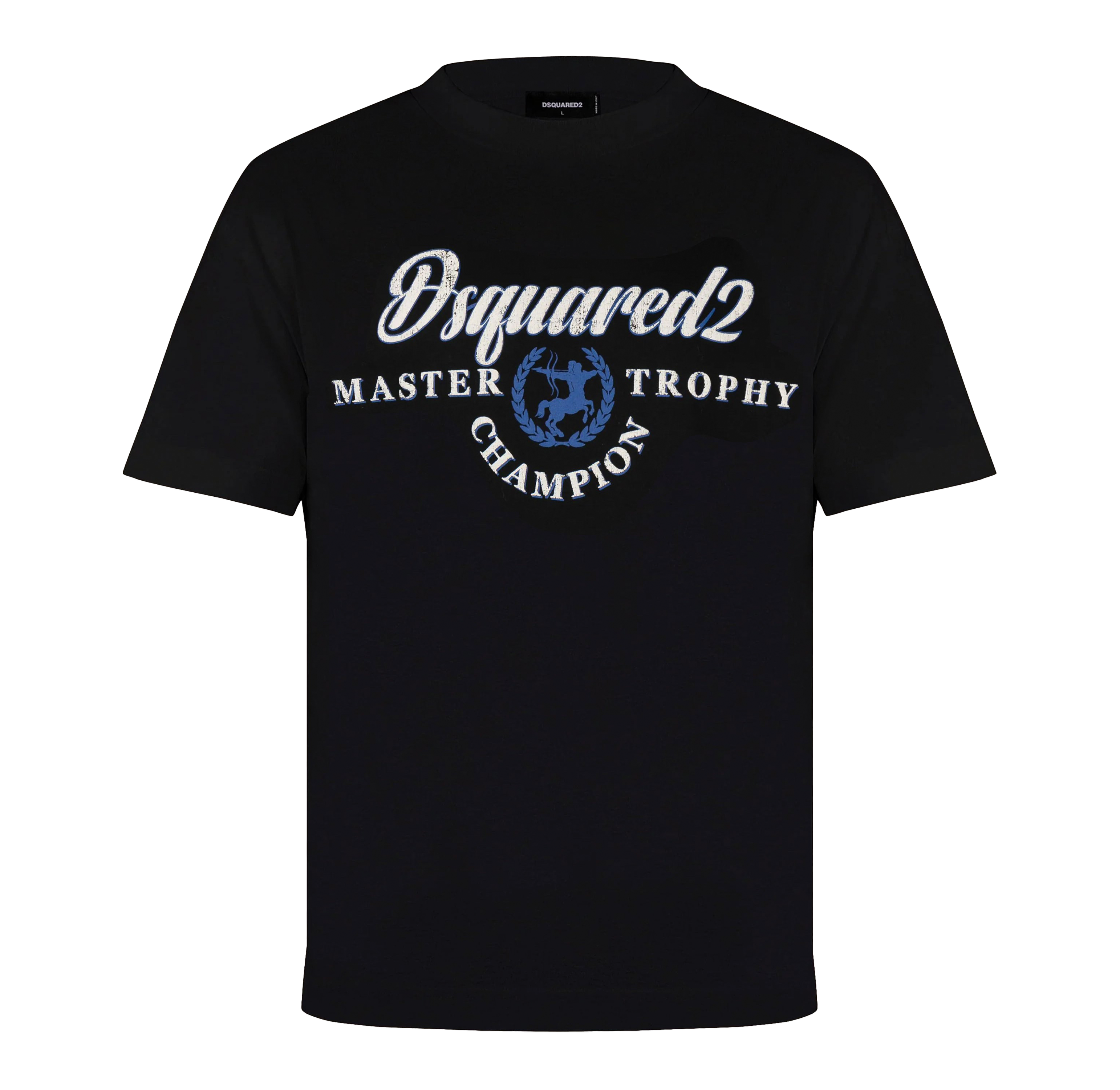 Camiseta Negra Dsquared2 Master Trophy