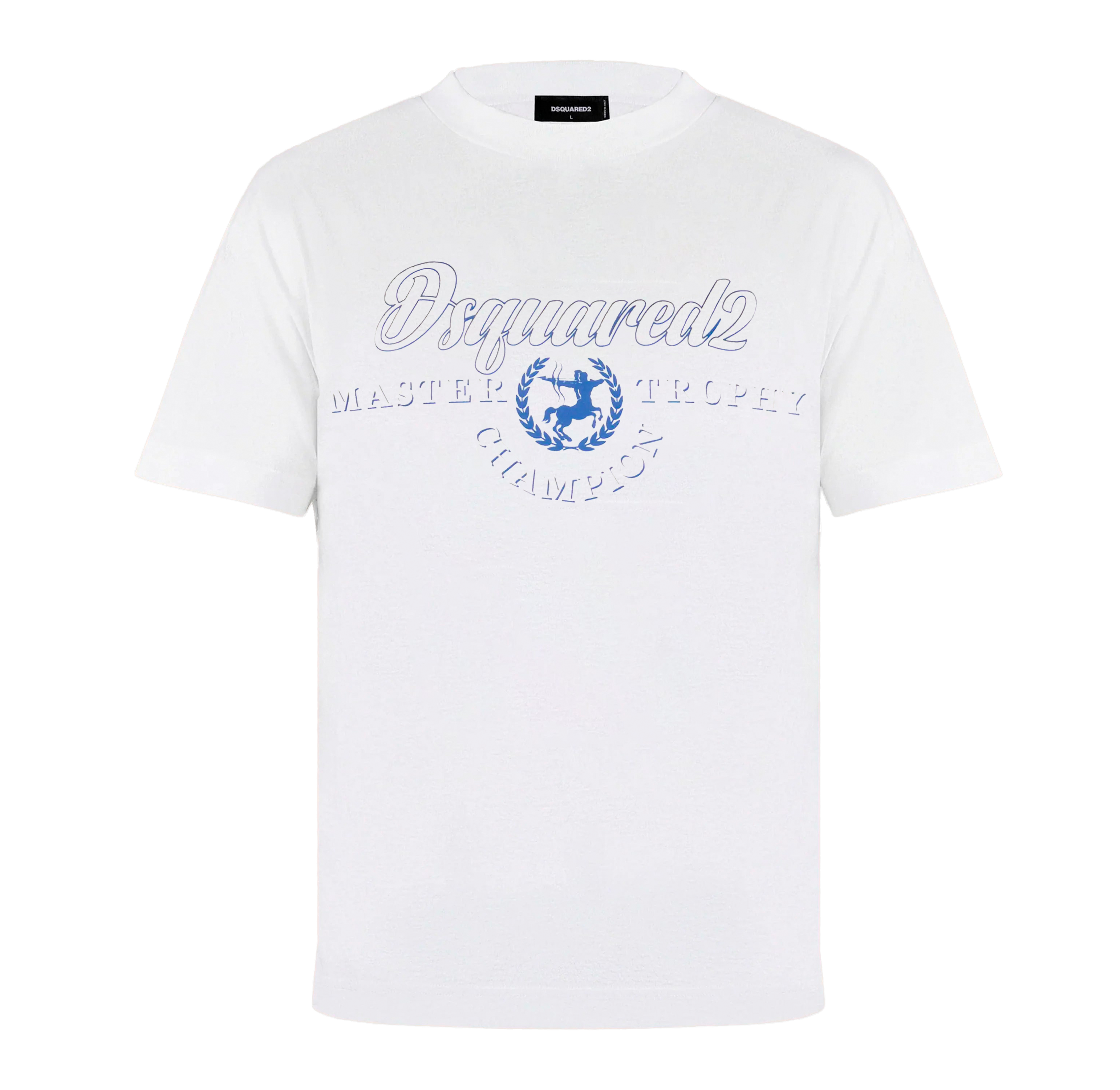 Camiseta Blanca Dsquared2 Master Trophy