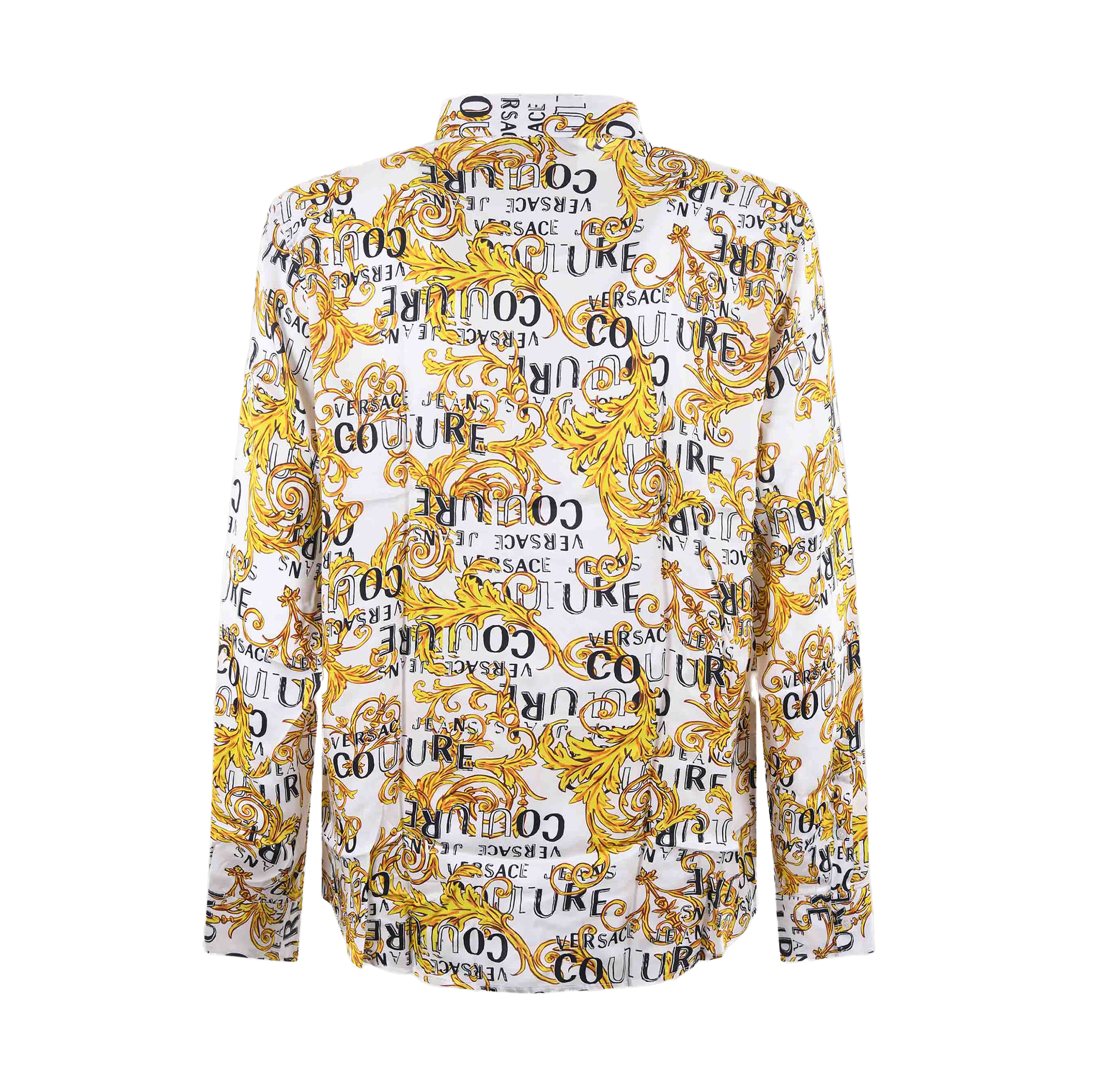 Camisa Blanca Versace Couture Baroque