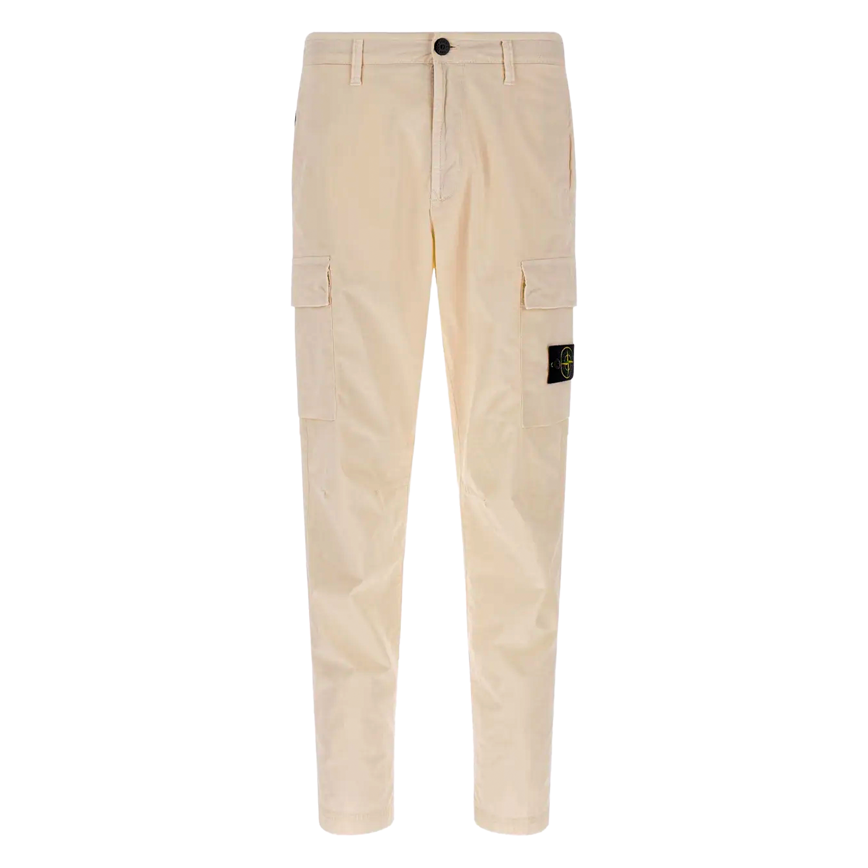 Pantalón Beige Stone Island Double Pocket