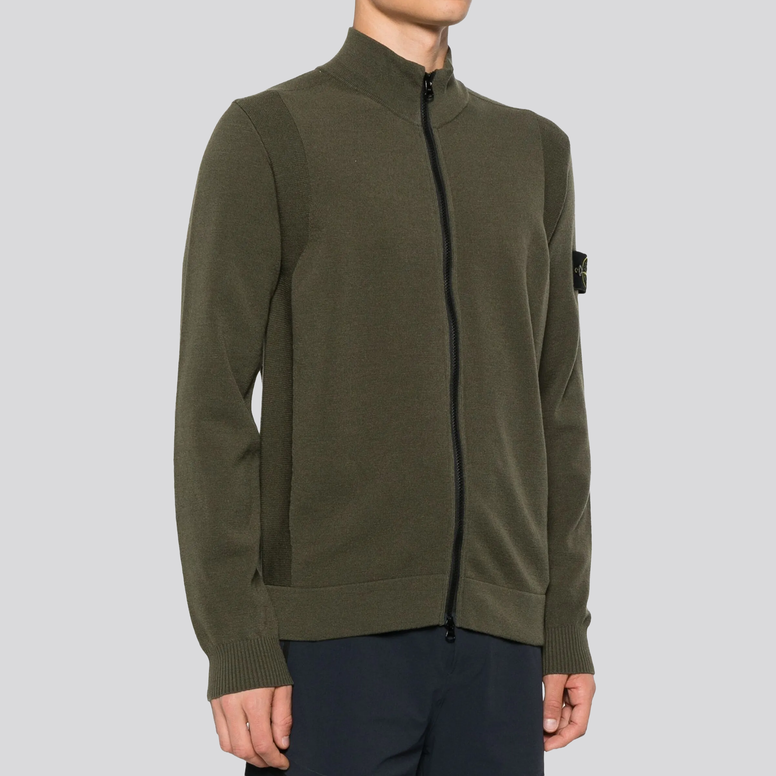 Chaqueta Verde Stone Island Tag