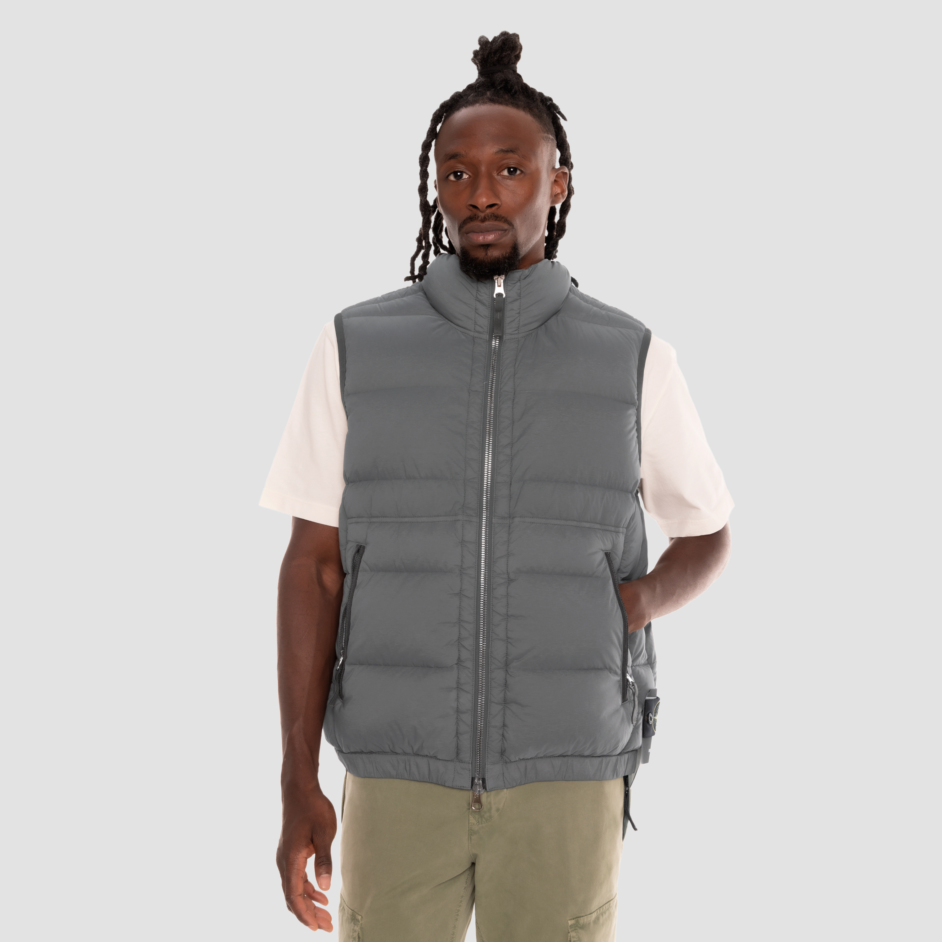 Chaleco Cemento Stone Island Stone Island