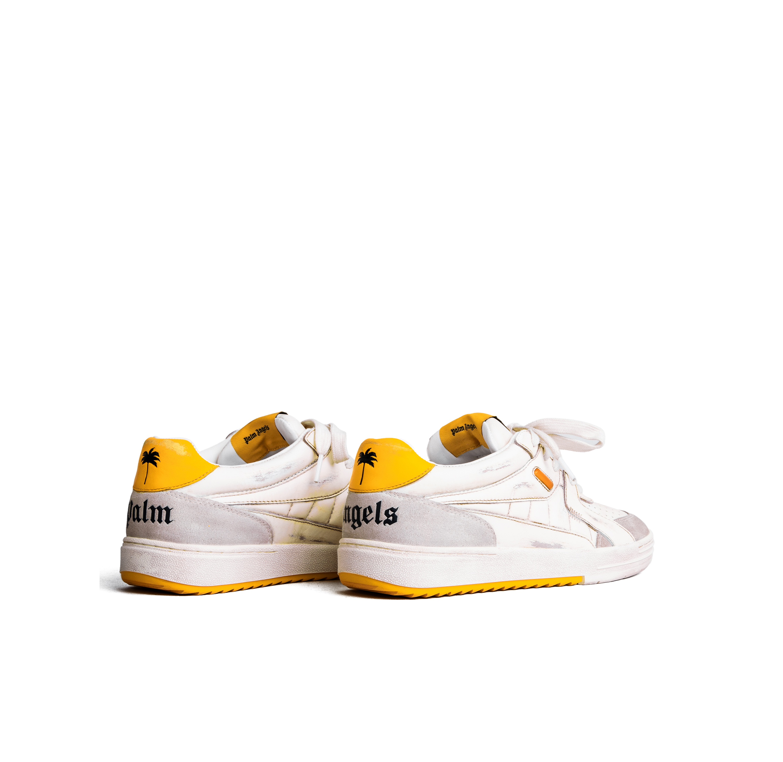 Sneakers Blancos Amarillo Palm Angels University