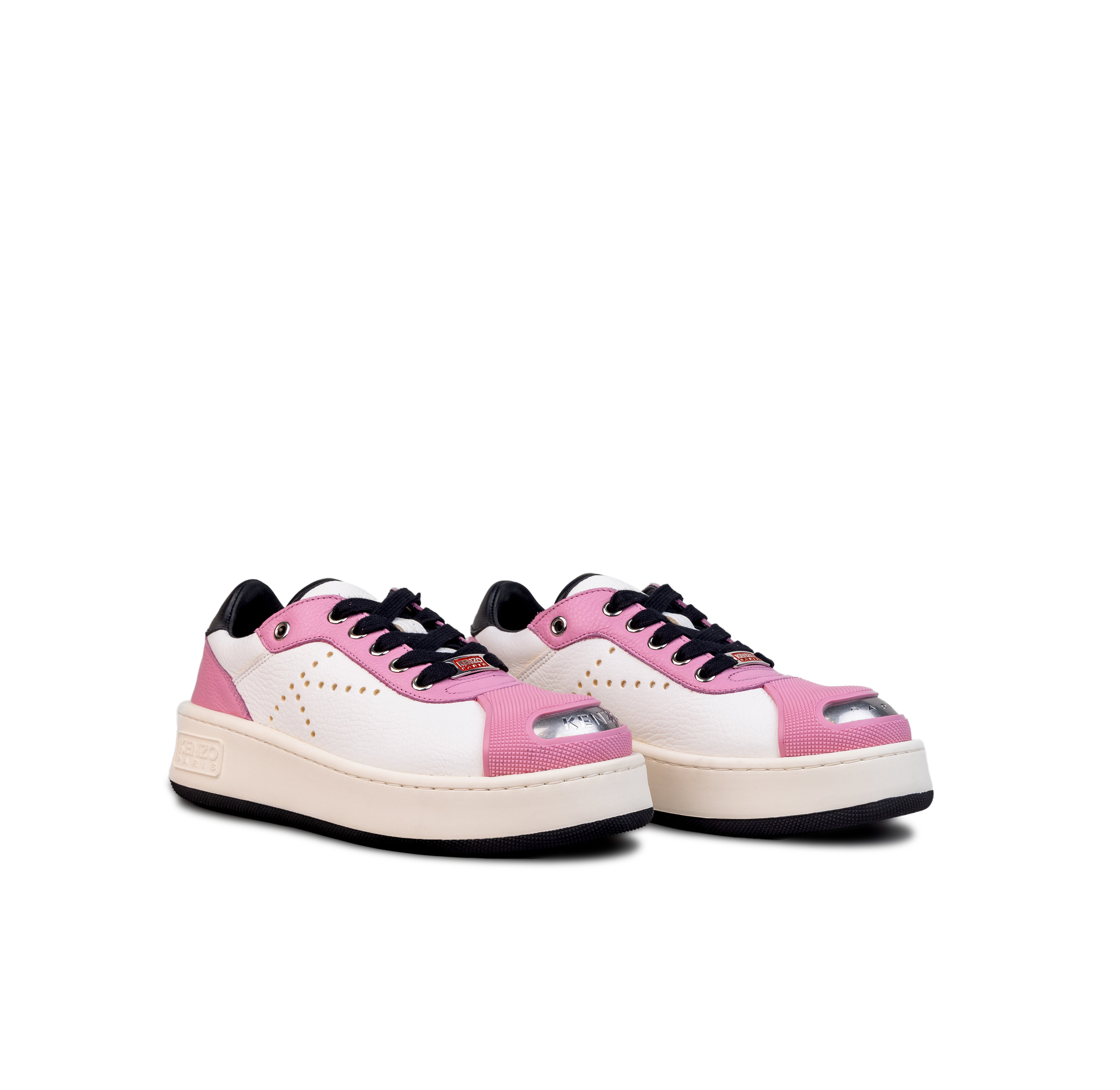 Sneakers Rosado Blanco Kenzo Hoop Trainer