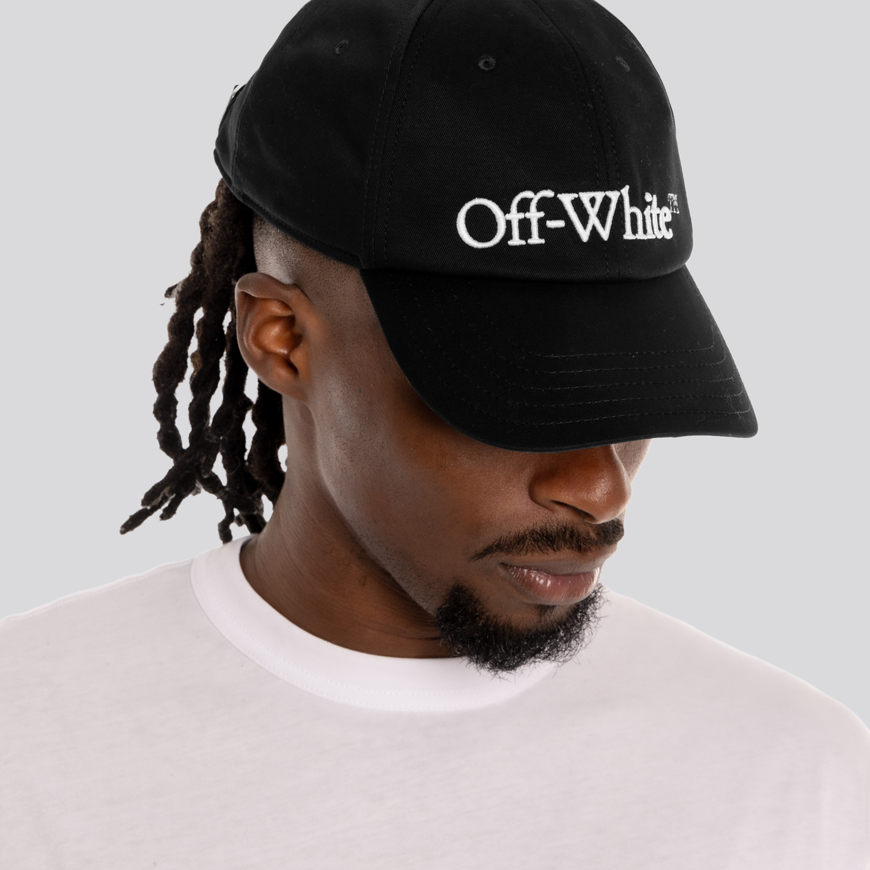 Gorra Negra Off-White Ow Logo