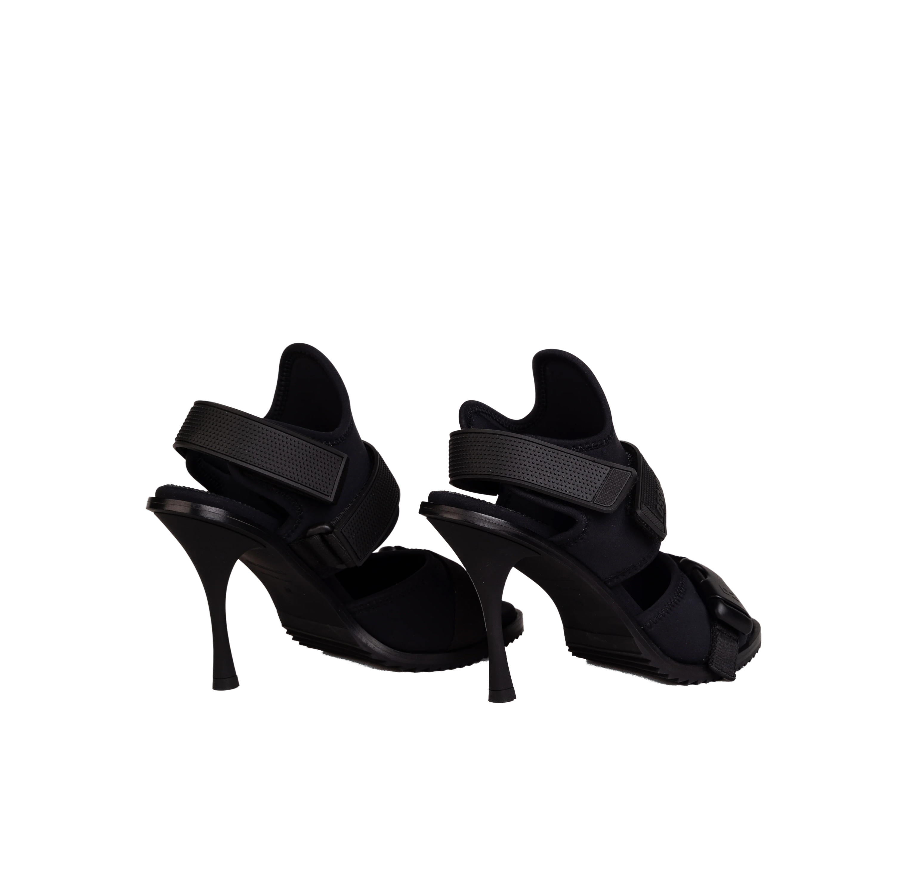 Tacones Negros Black Dsquared2 Logo