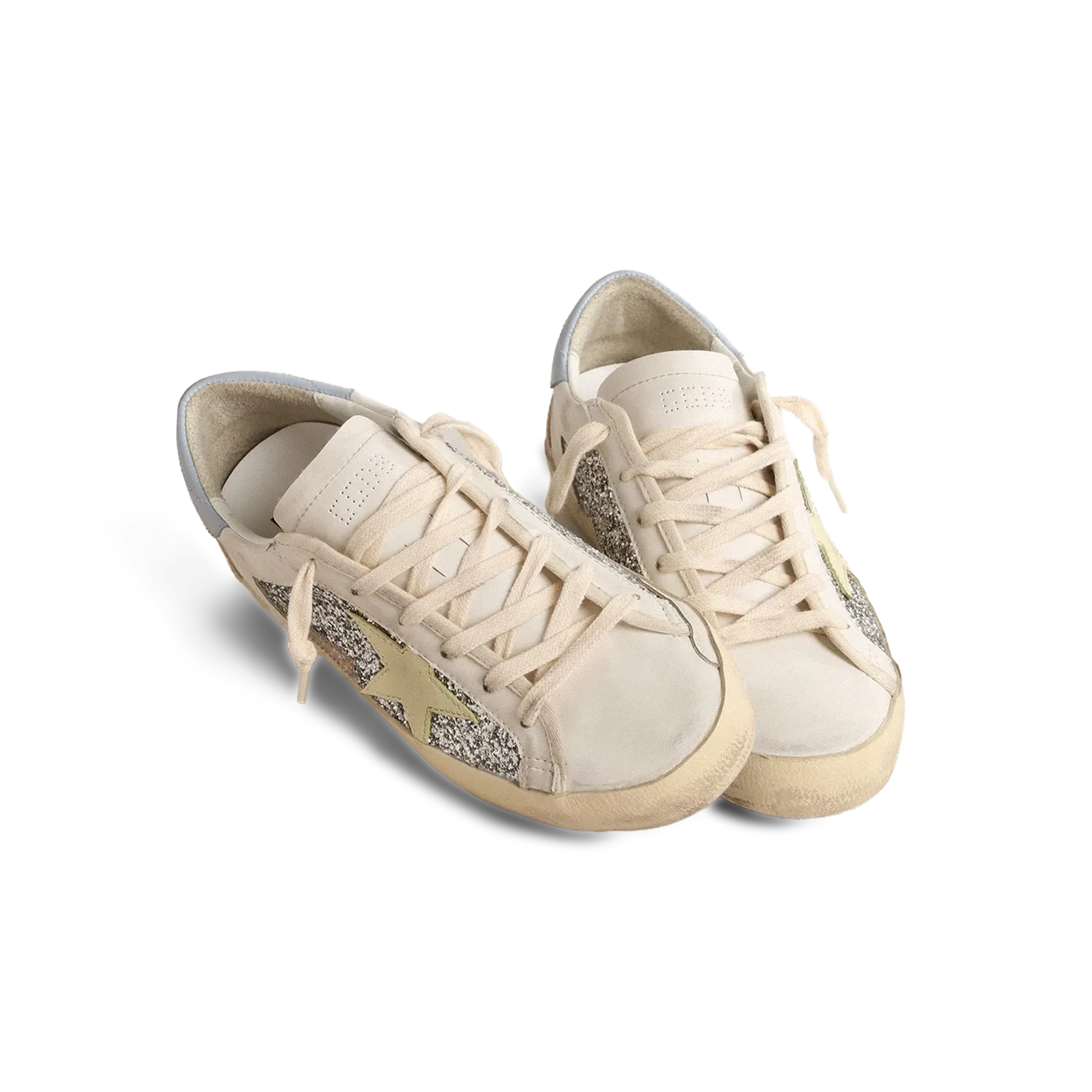 Sneakers Blancos Golden Goose Super-Star Glitter Bio