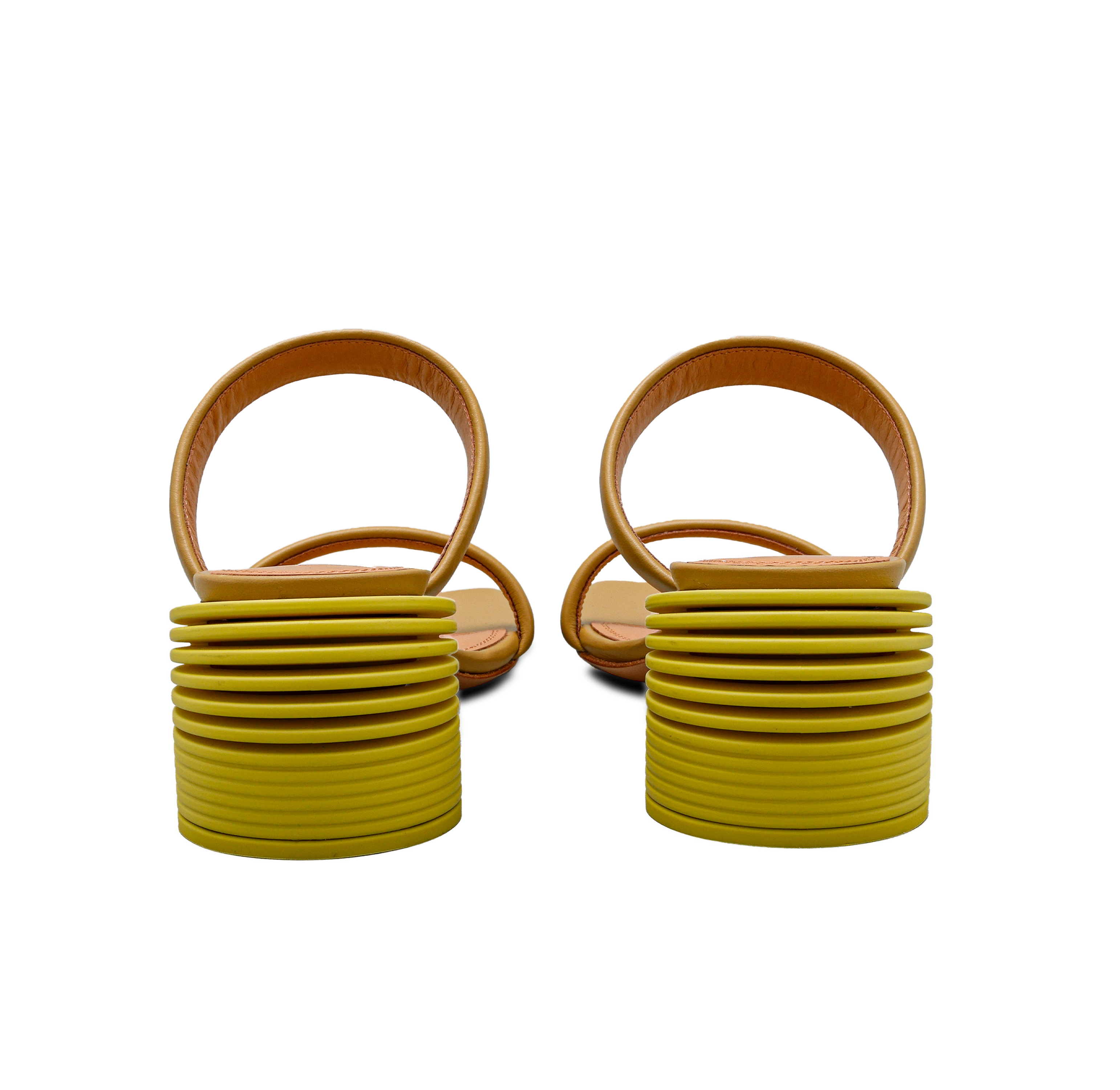 Sandalias Verdes Off-White Spring