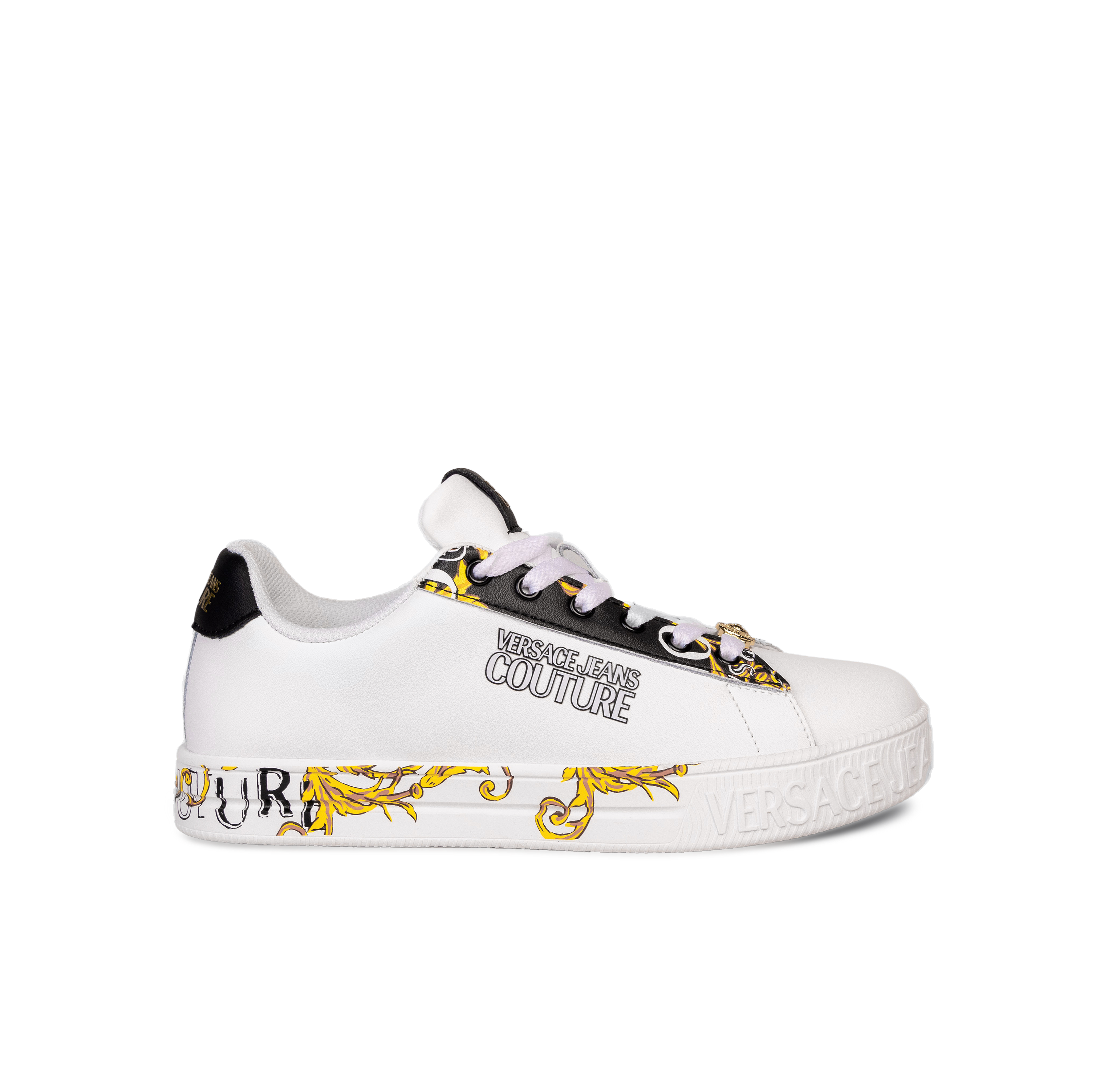 Sneakers Blanco Versace Couture Baroque Sole