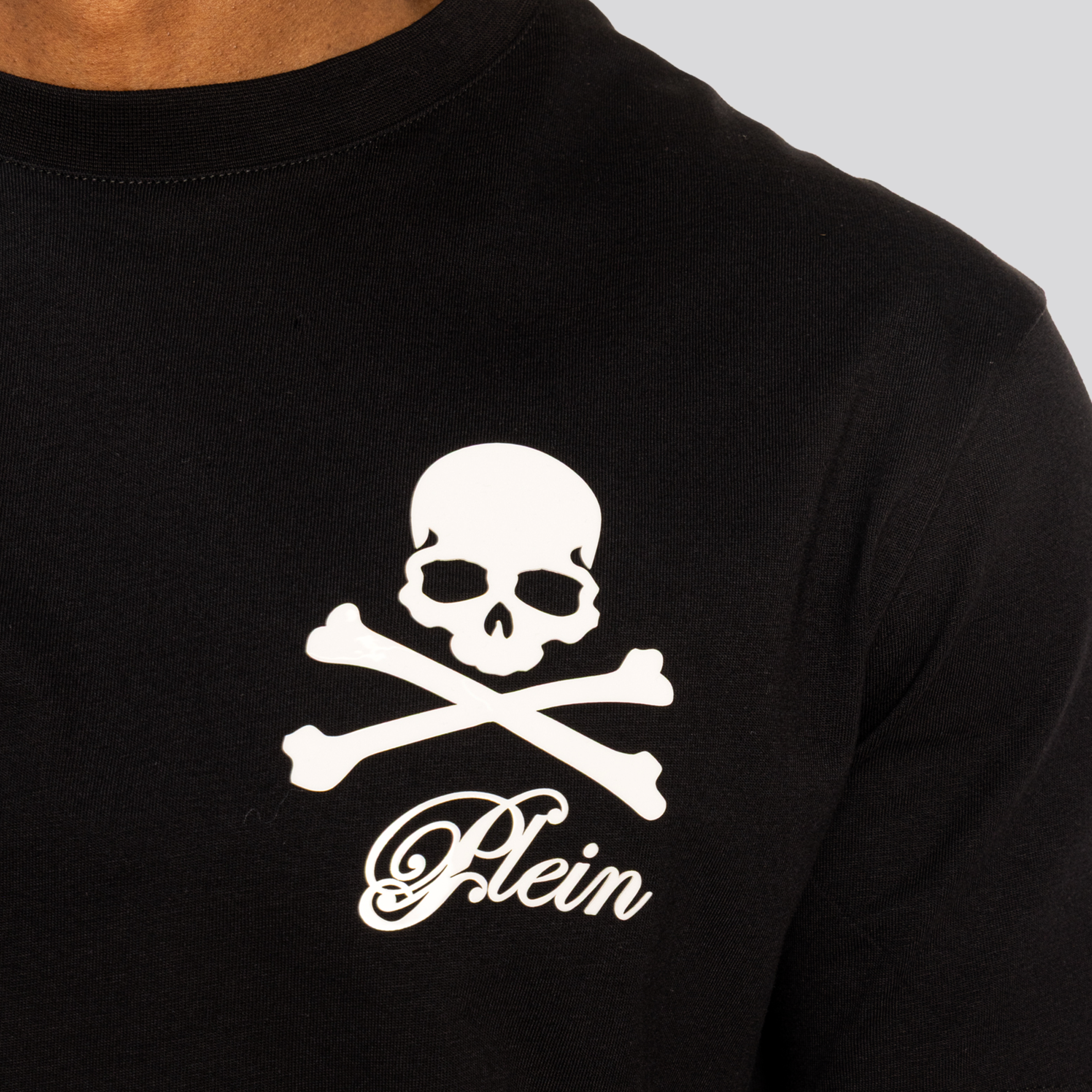 Camiseta Negra Philipp Plein Skull & Bones
