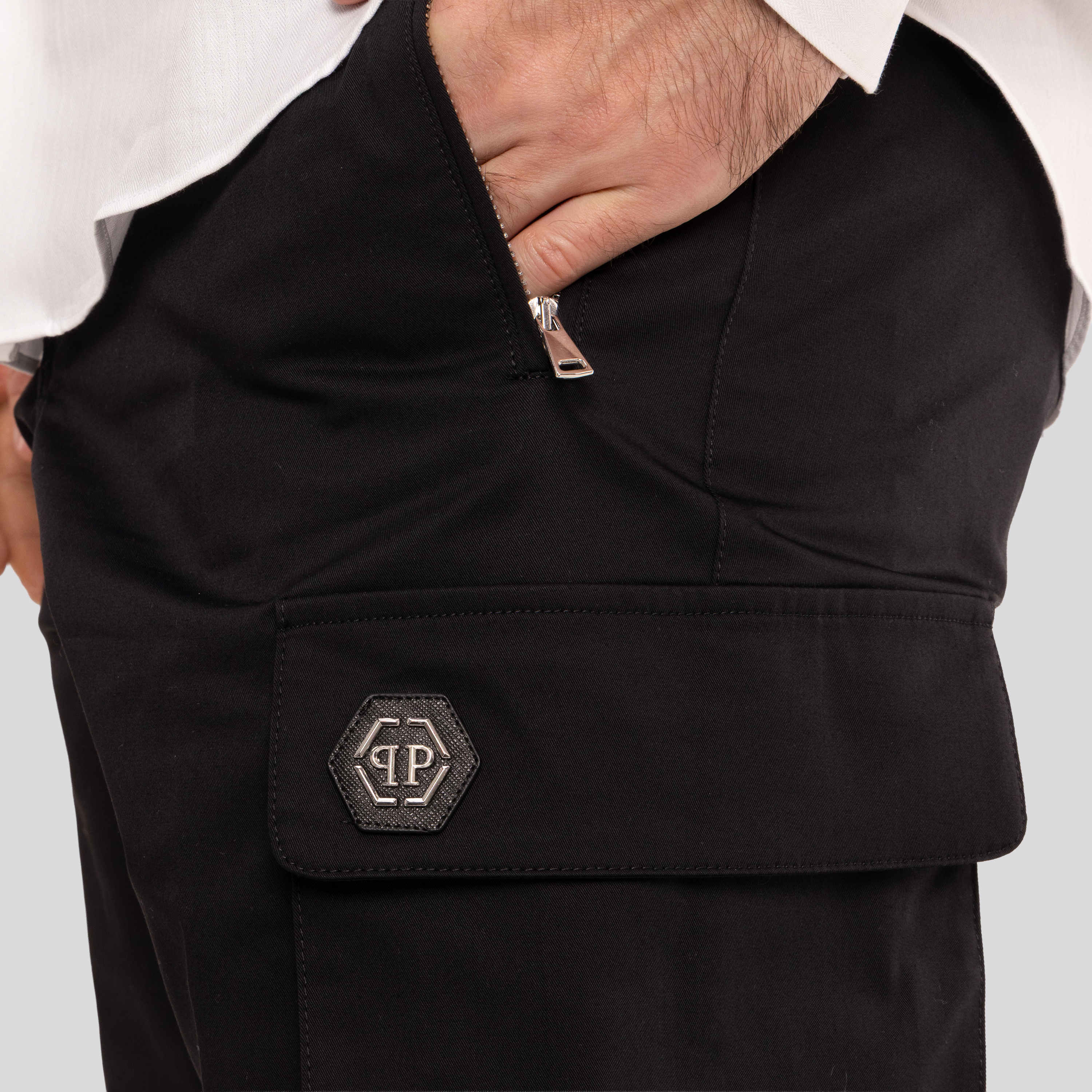 Sudadera Negra Philipp Plein Jogg