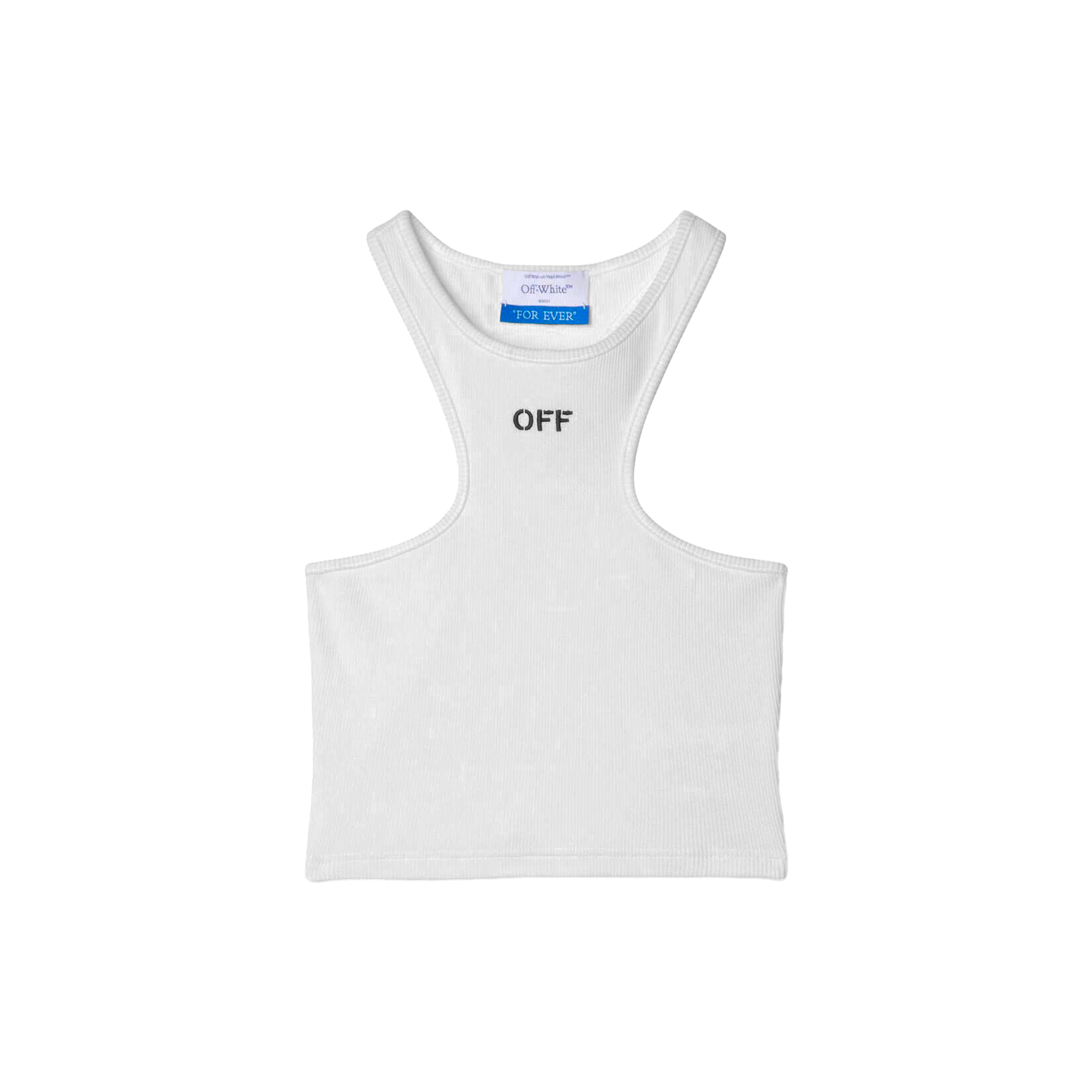 Top Blanco Off-White Off Stamp