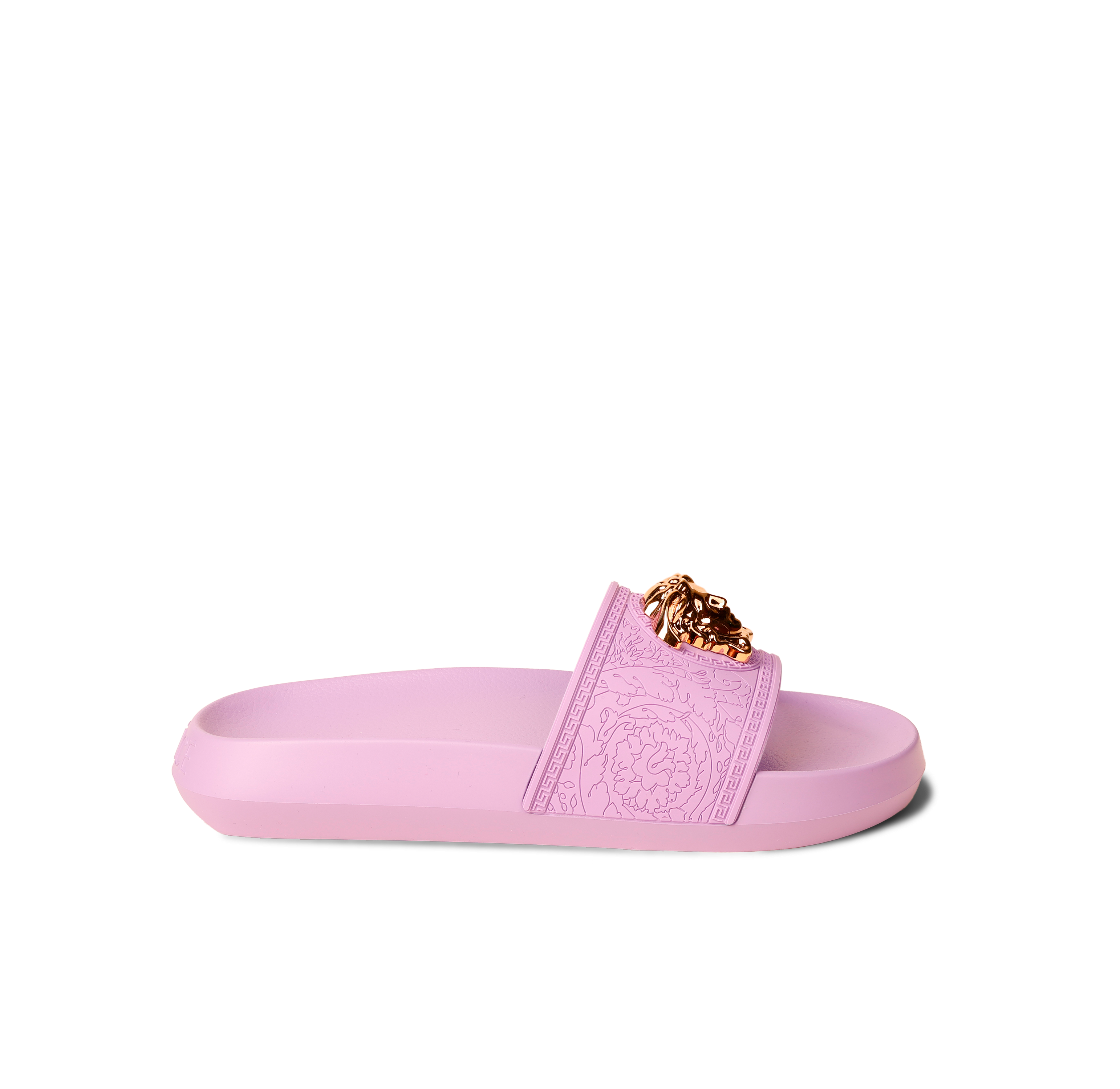 Sandalias Lila Versace Gold Medusa