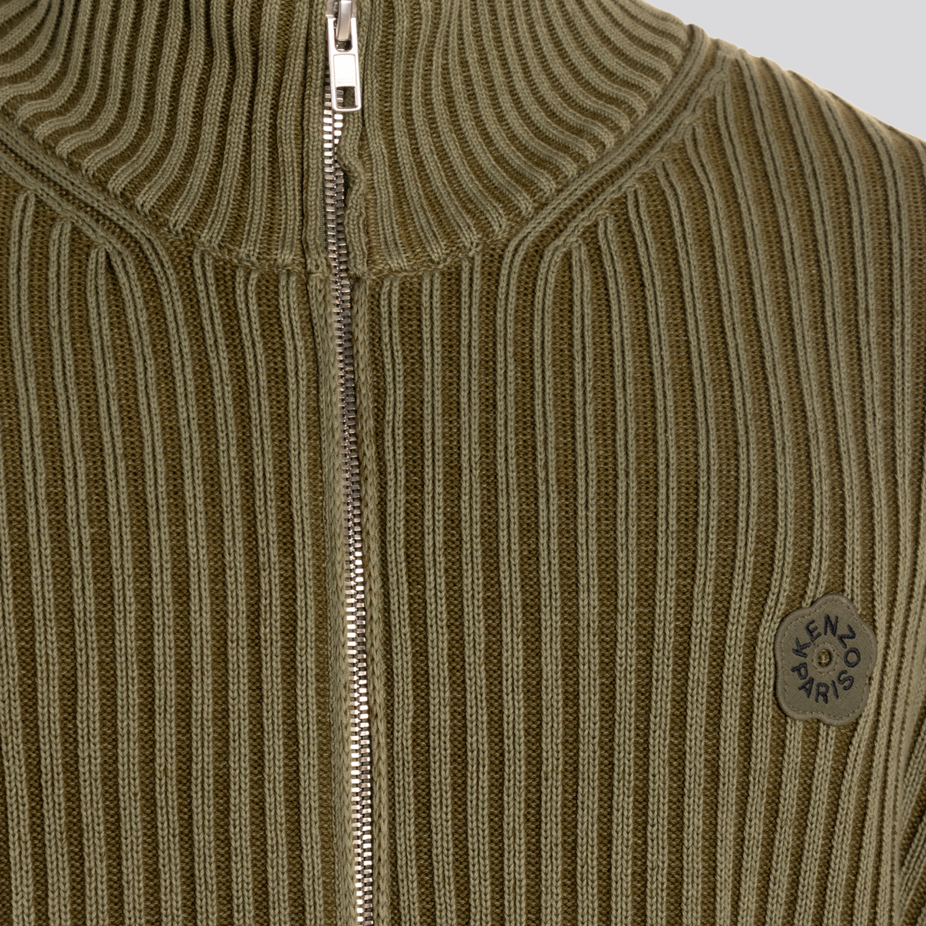 Chaqueta Caqui Kenzo Boke Flower