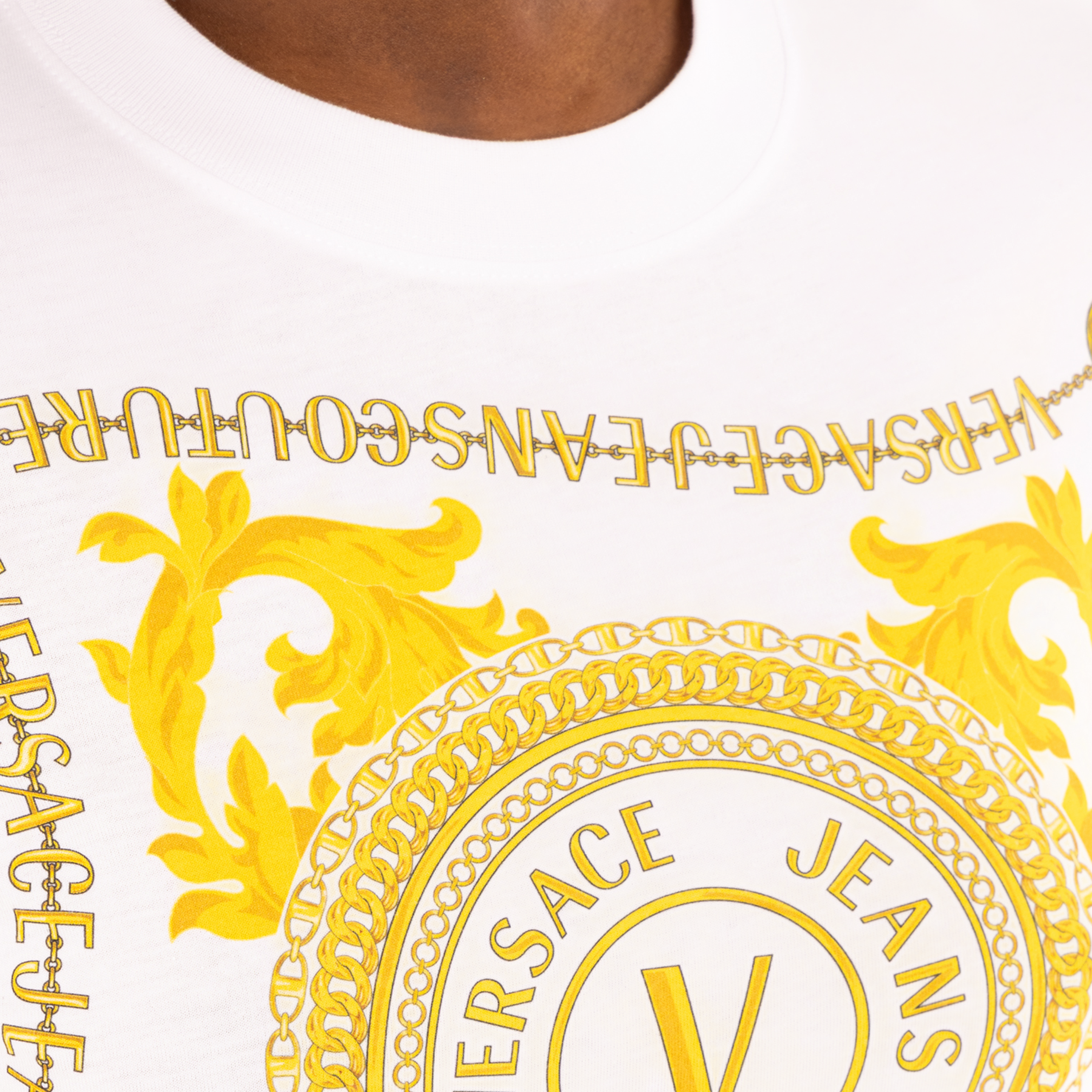 Camiseta Blanca Versace Jeans Couture