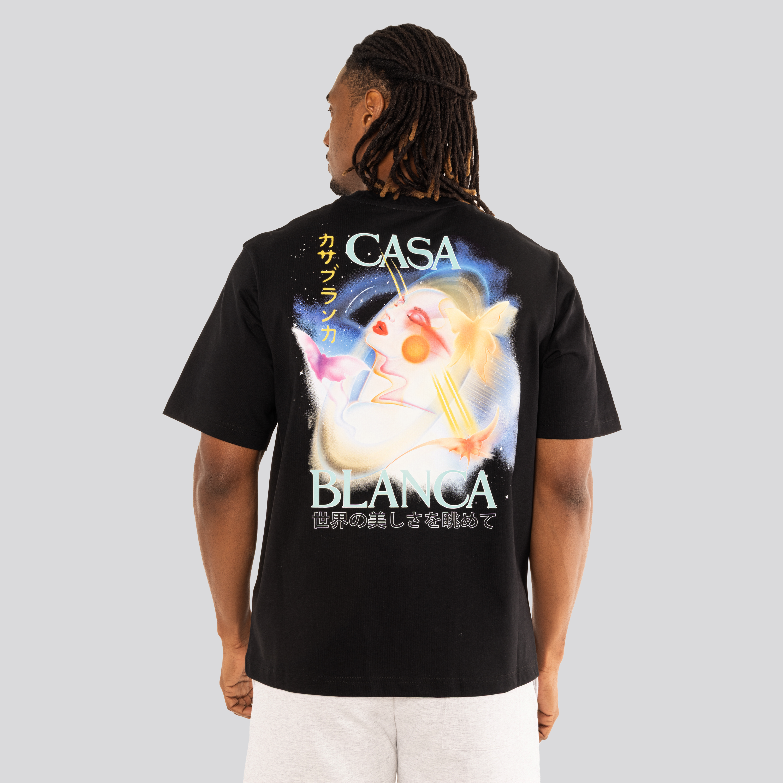 Camiseta Negra Casablanca Galactic Connection
