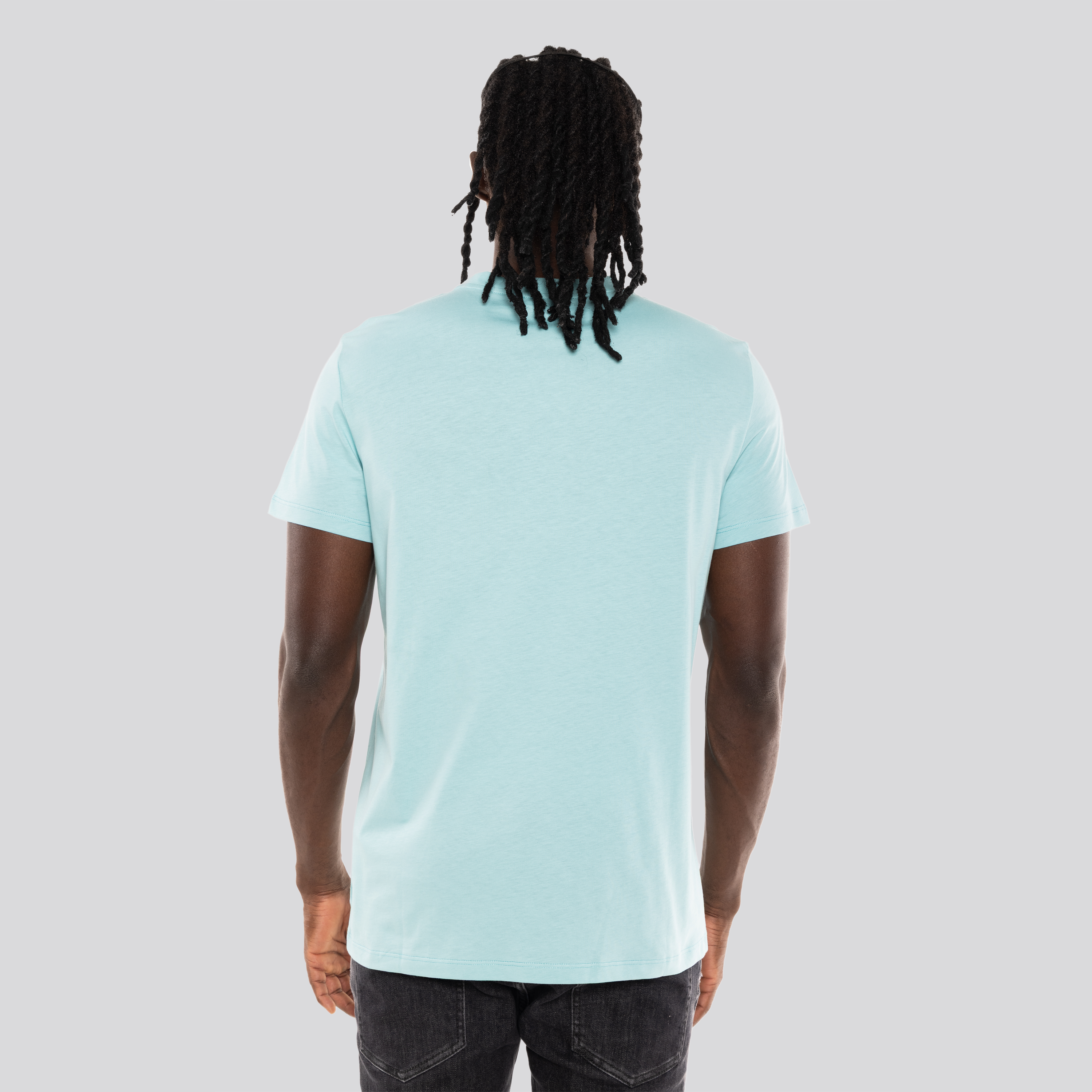 Camiseta Menta Balmain Logo