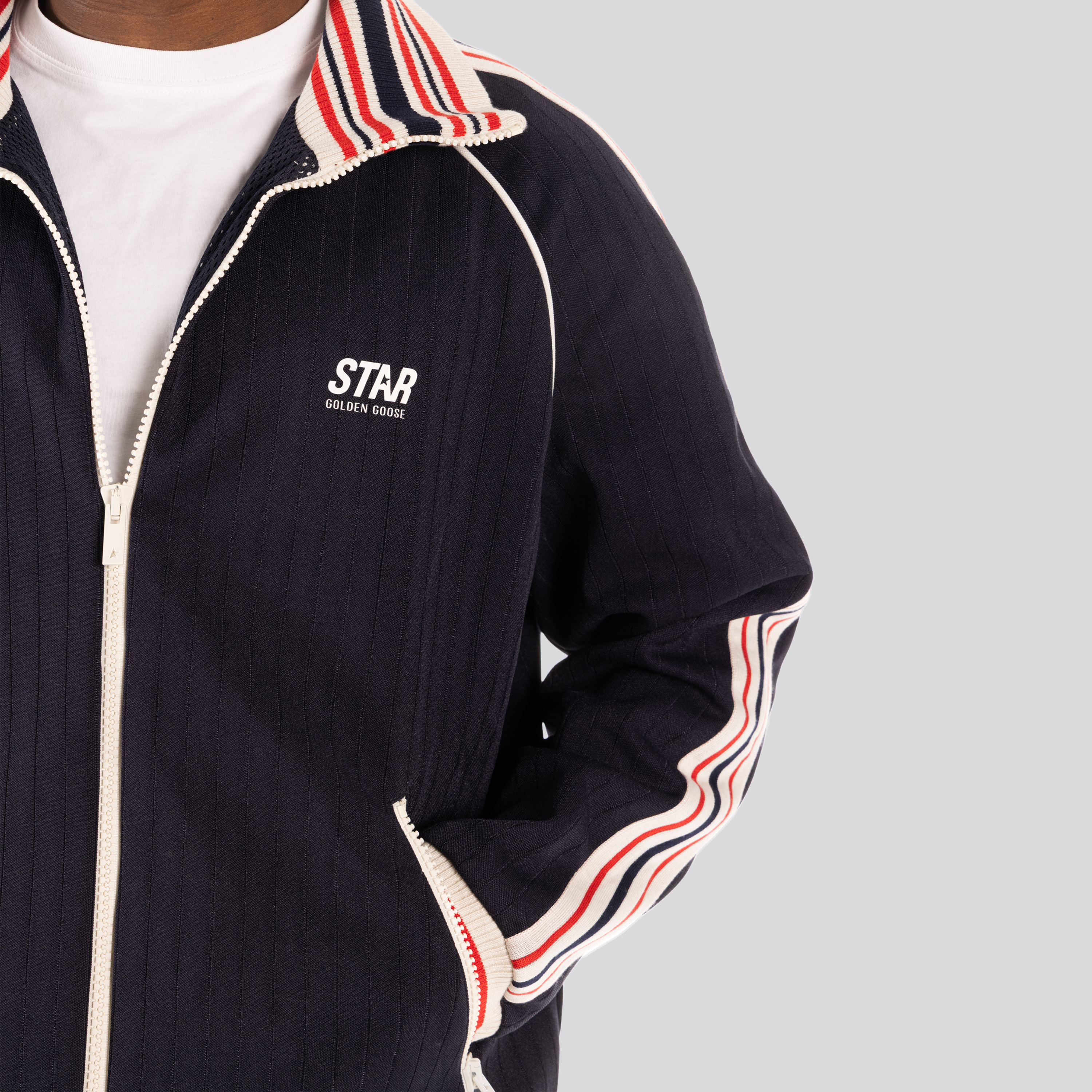 Chaqueta Azul Golden Goose Leg/Technical