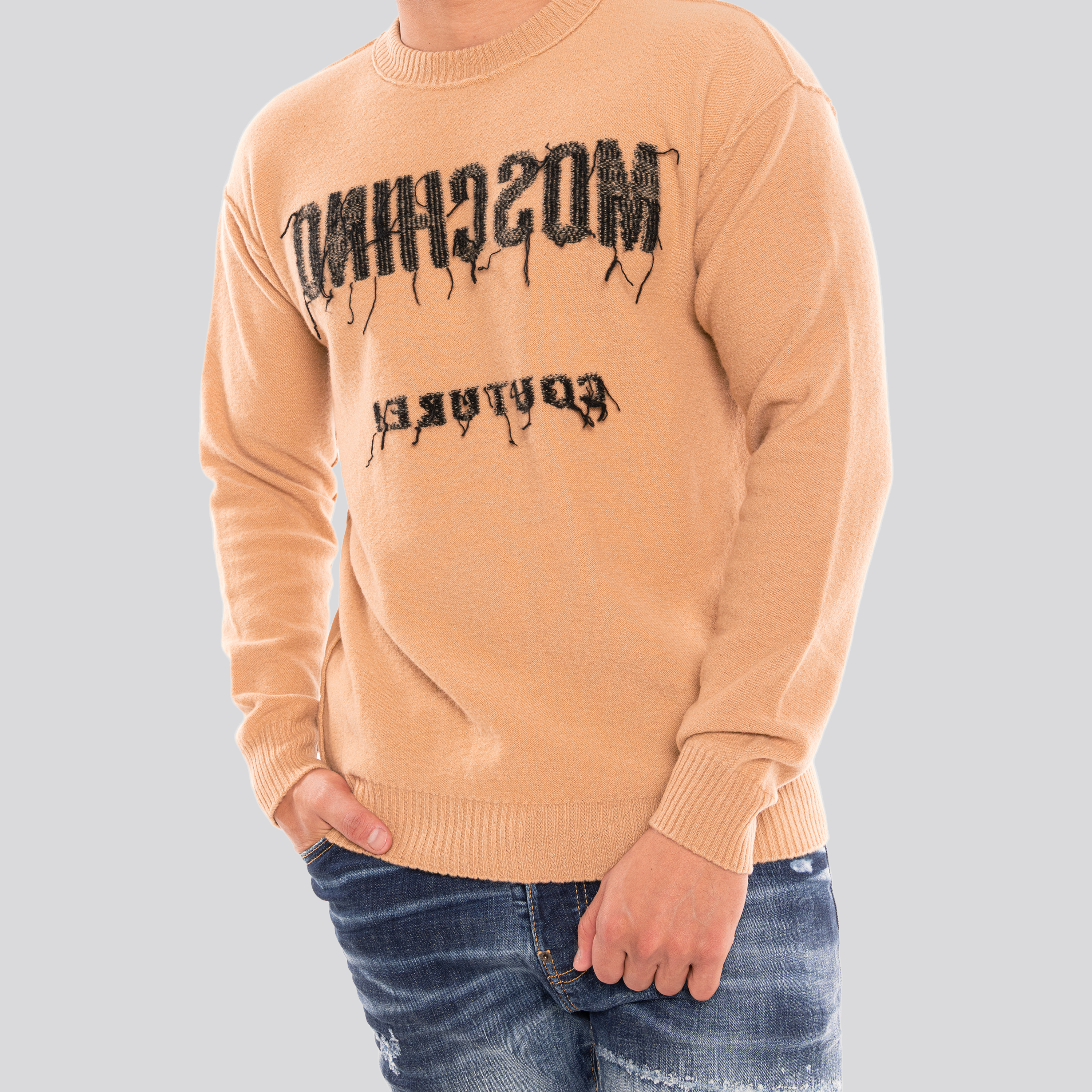 Buzo Beige Moschino Couture