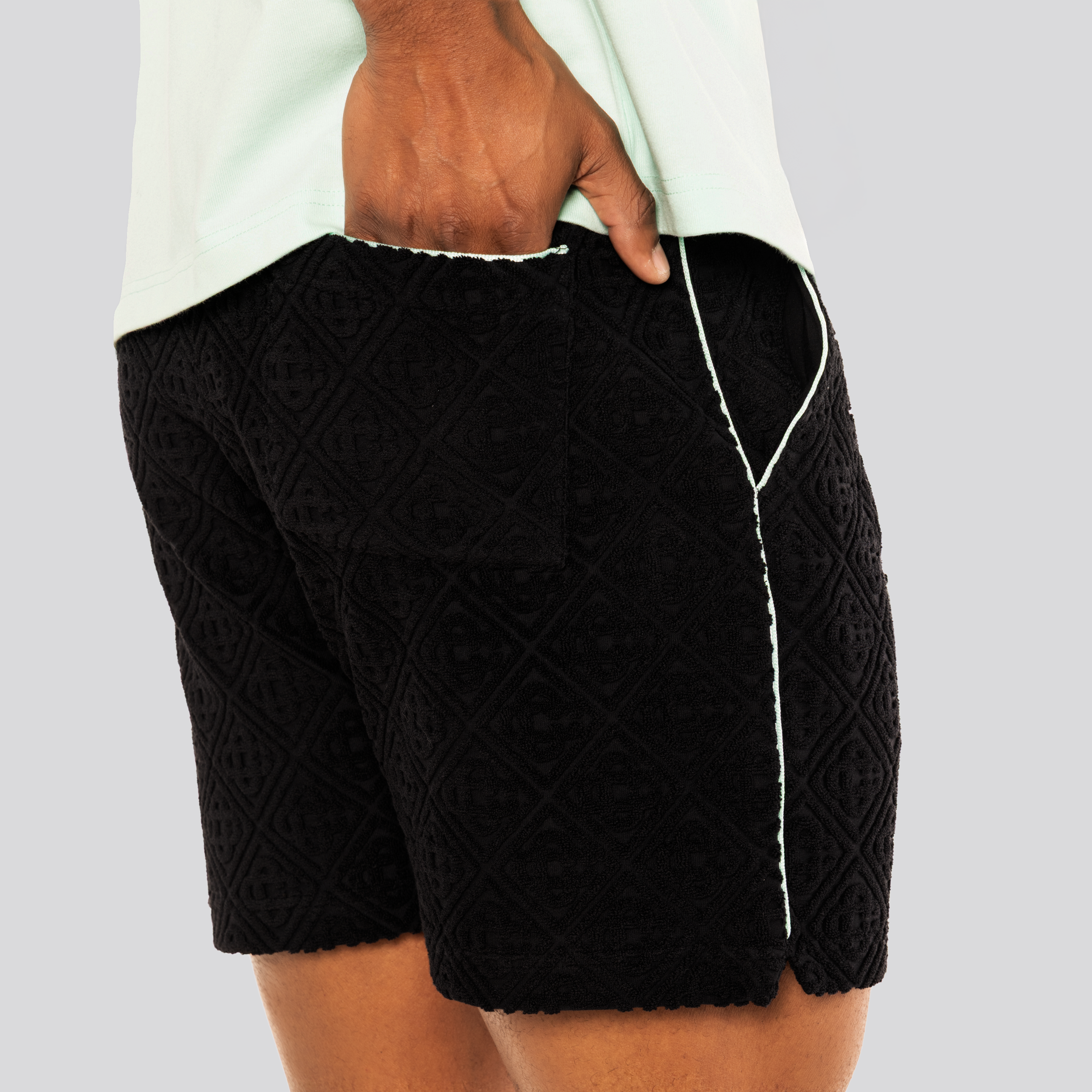 Sudadera Negro Casablanca Towelling