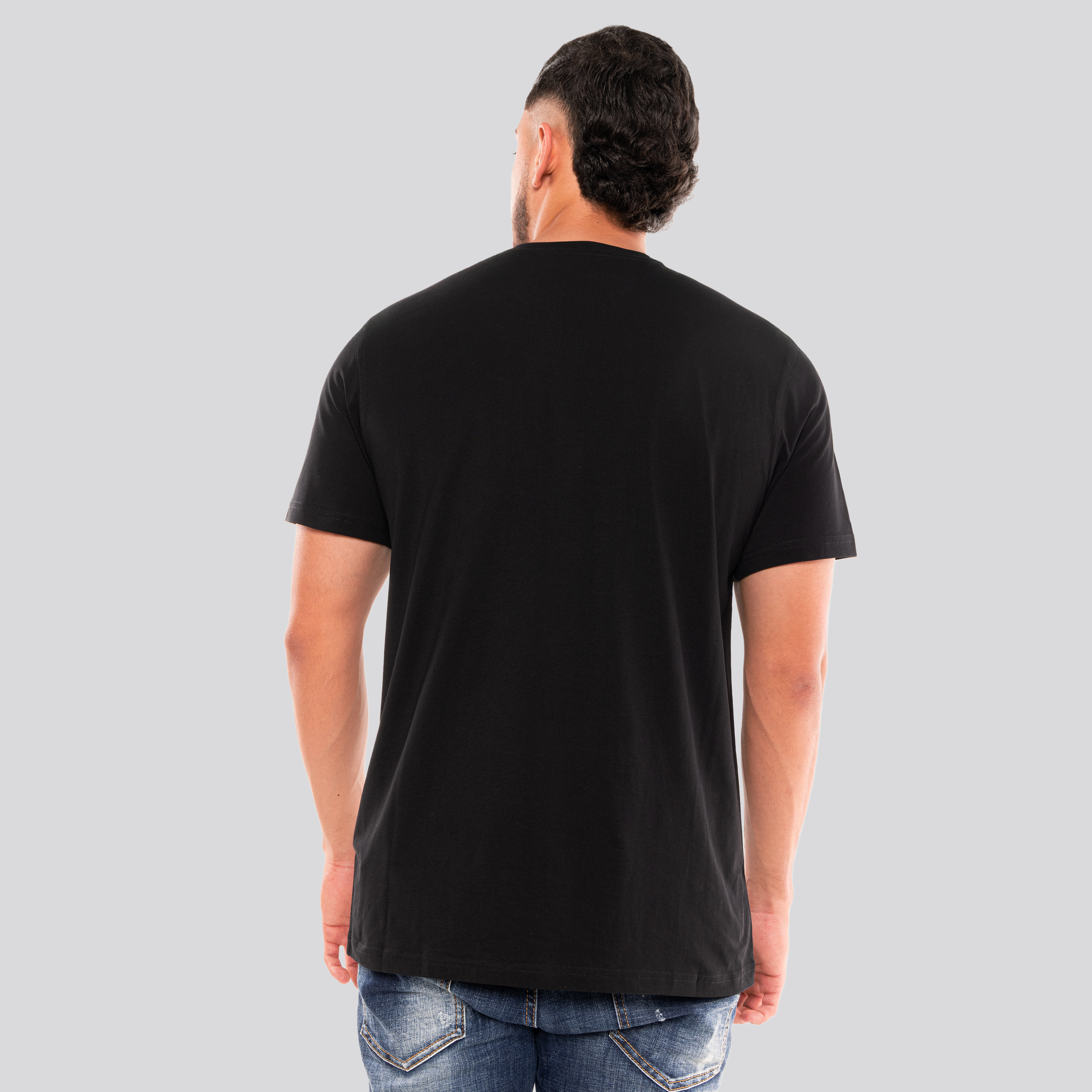 Camiseta Negra Moschino Big Teddy