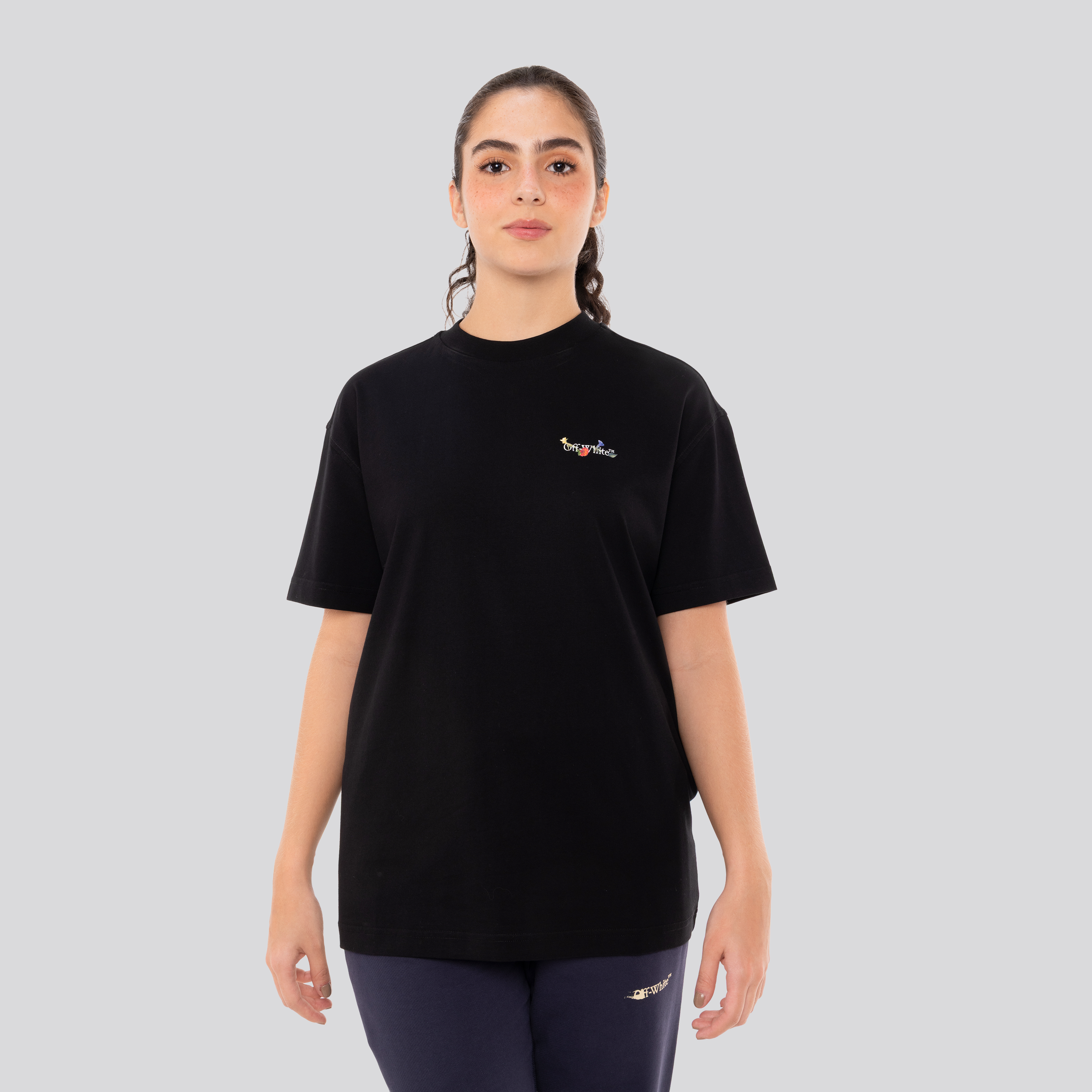 Camiseta Negro Off-White Arrow Glass