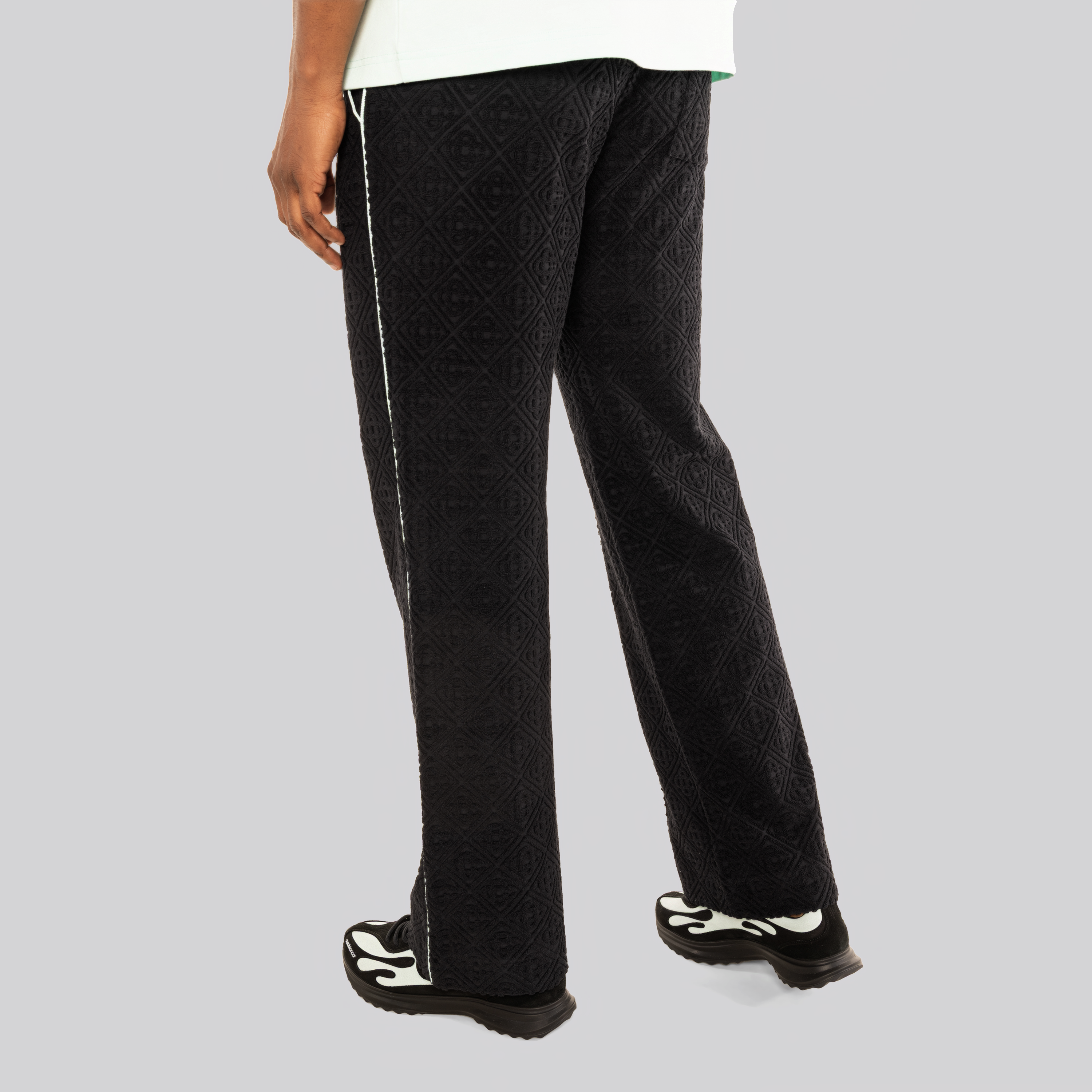 Sudadera Negro Casablanca Towelling