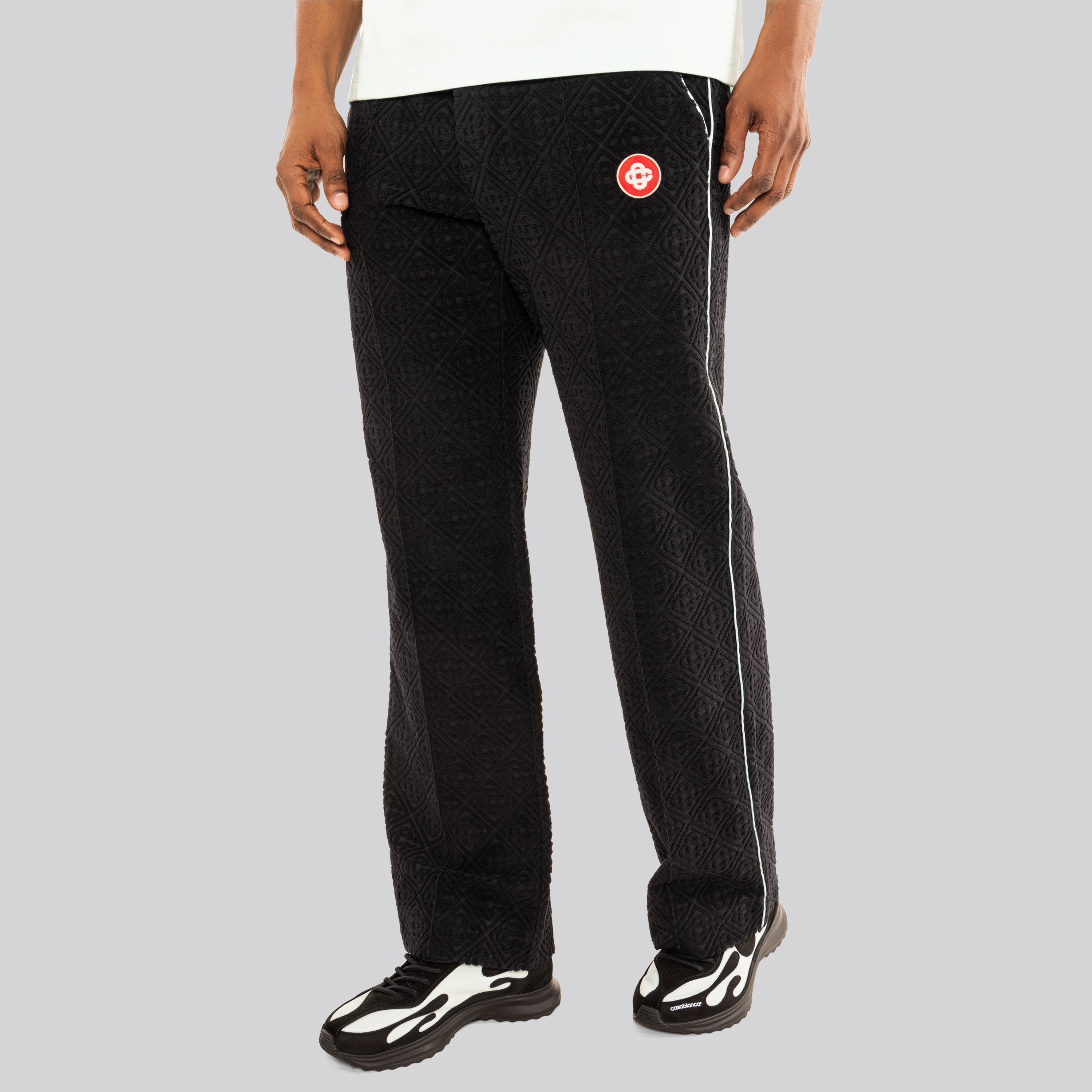 Sudadera Negro Casablanca Towelling