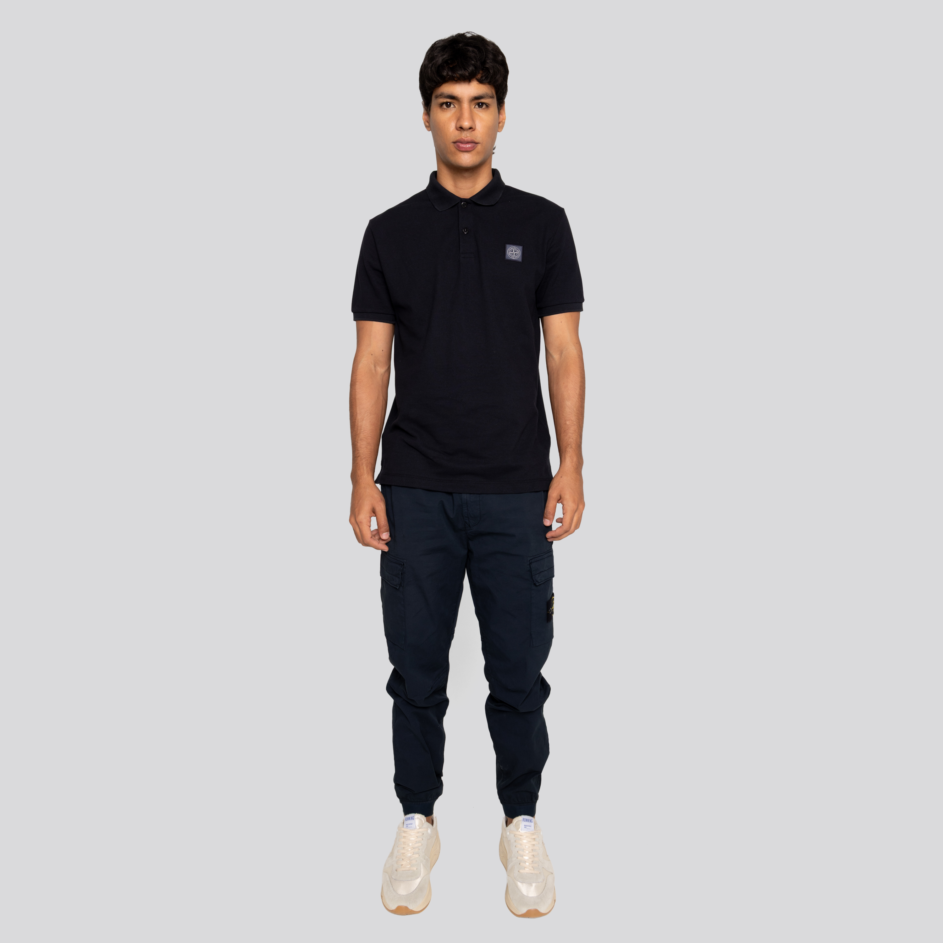 Pantalón Azul Stone Island Double Pocket