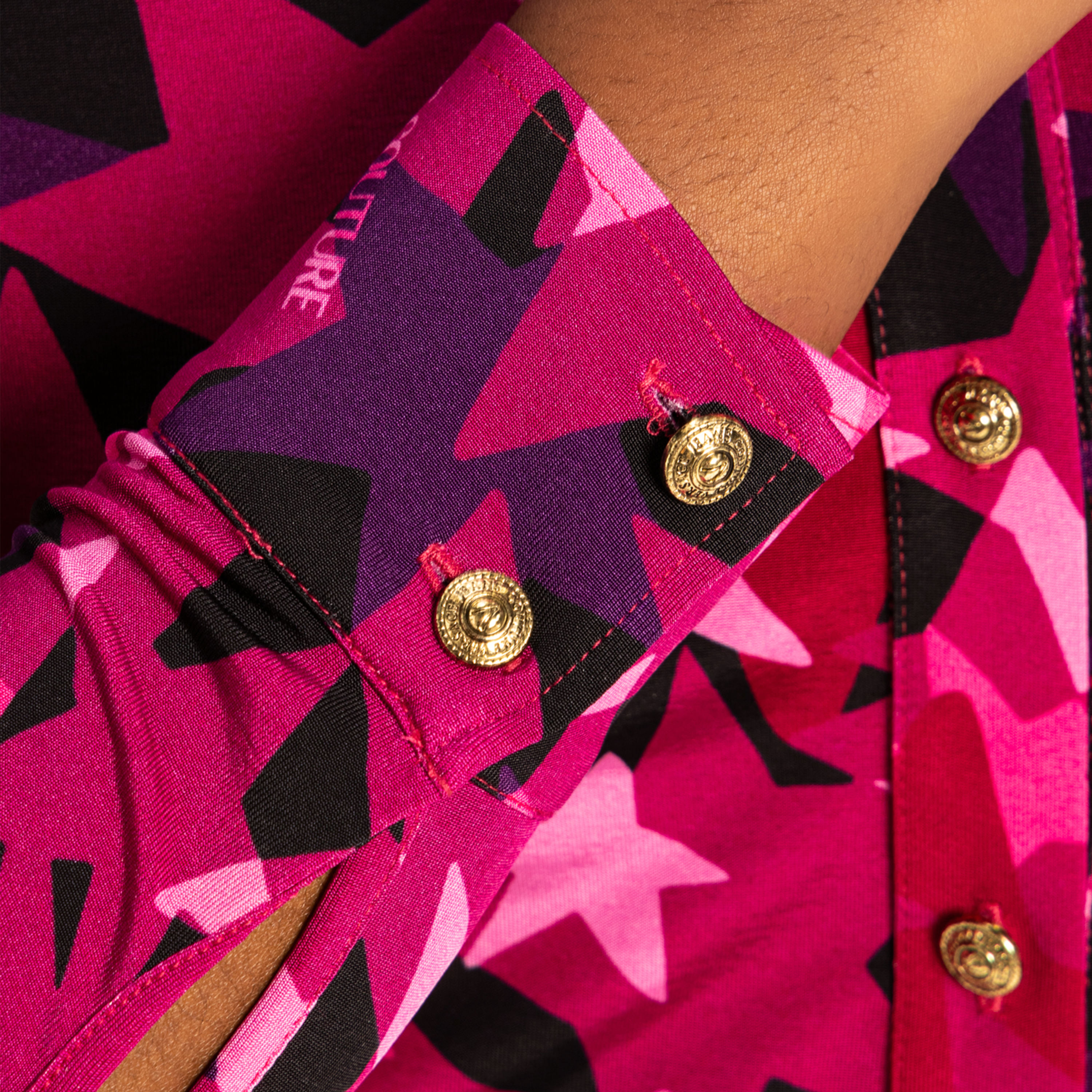 Camisa Multicolor Versace Jeans Couture Stars