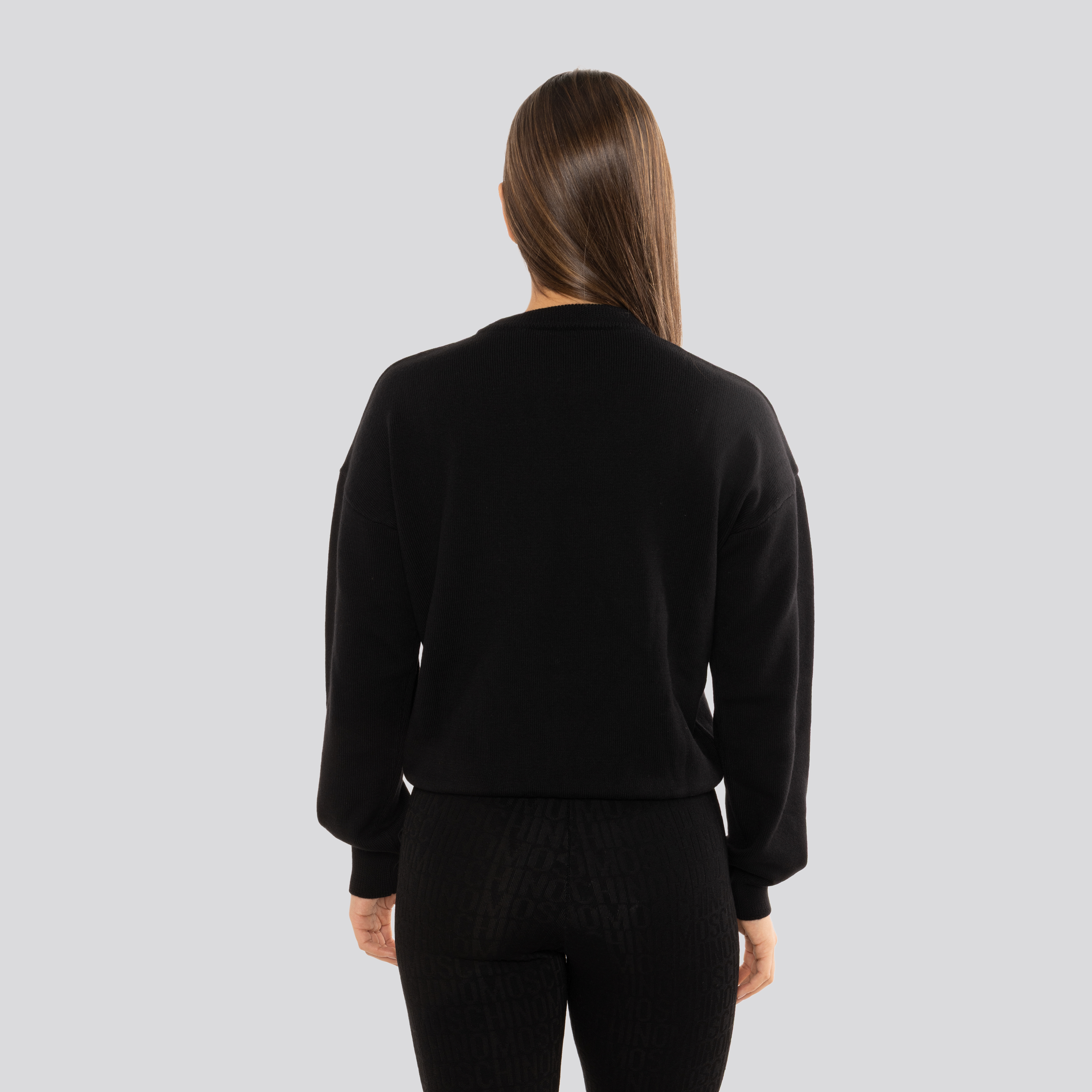 Buzo Negro Moschino Btn