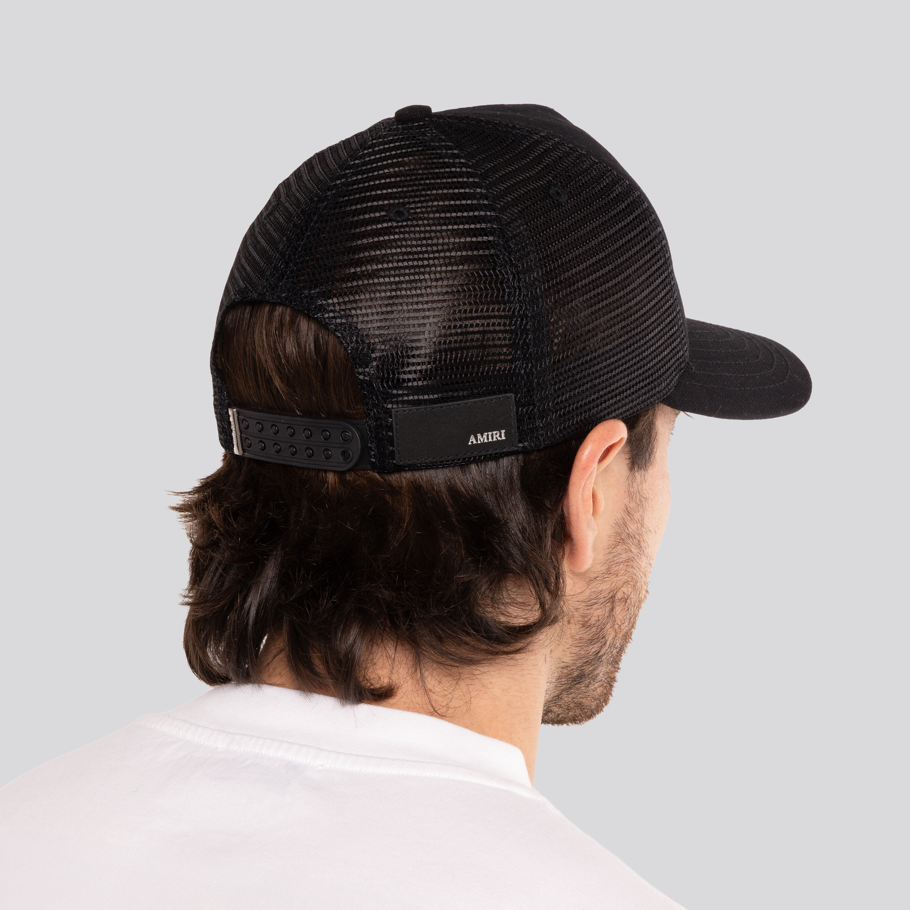 Gorra Negra AMIRI MA Crest