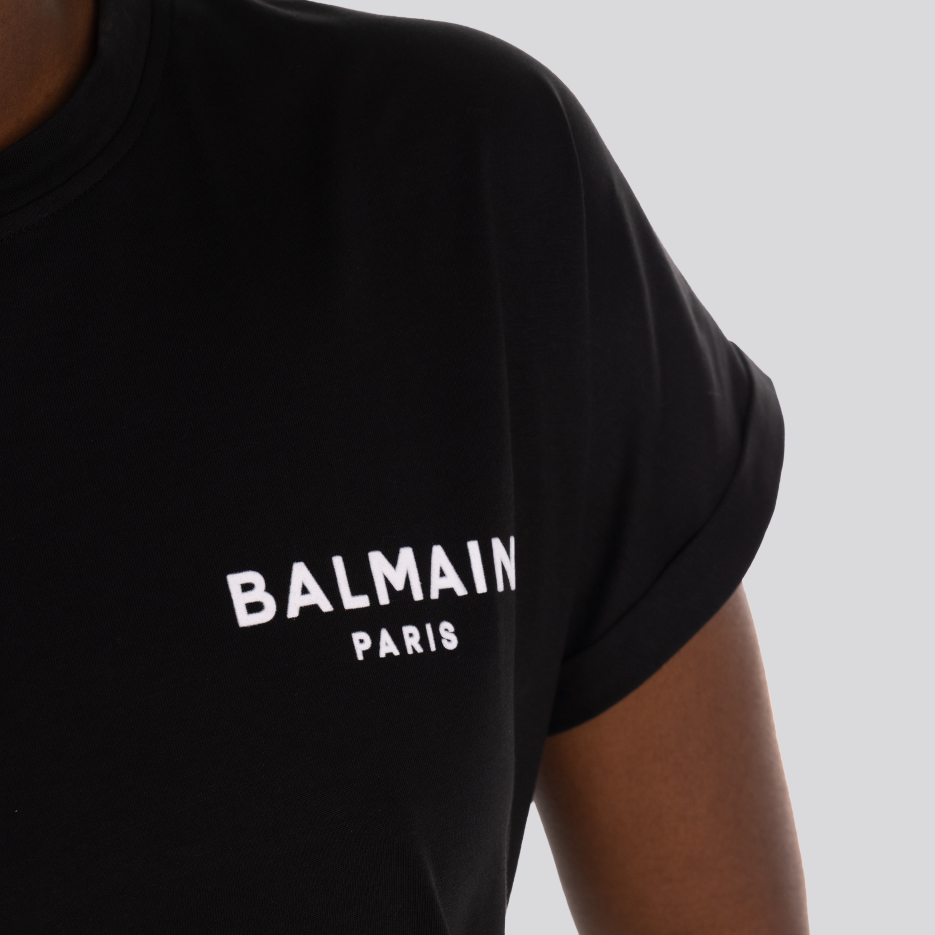 Top Negro Balmain Flock