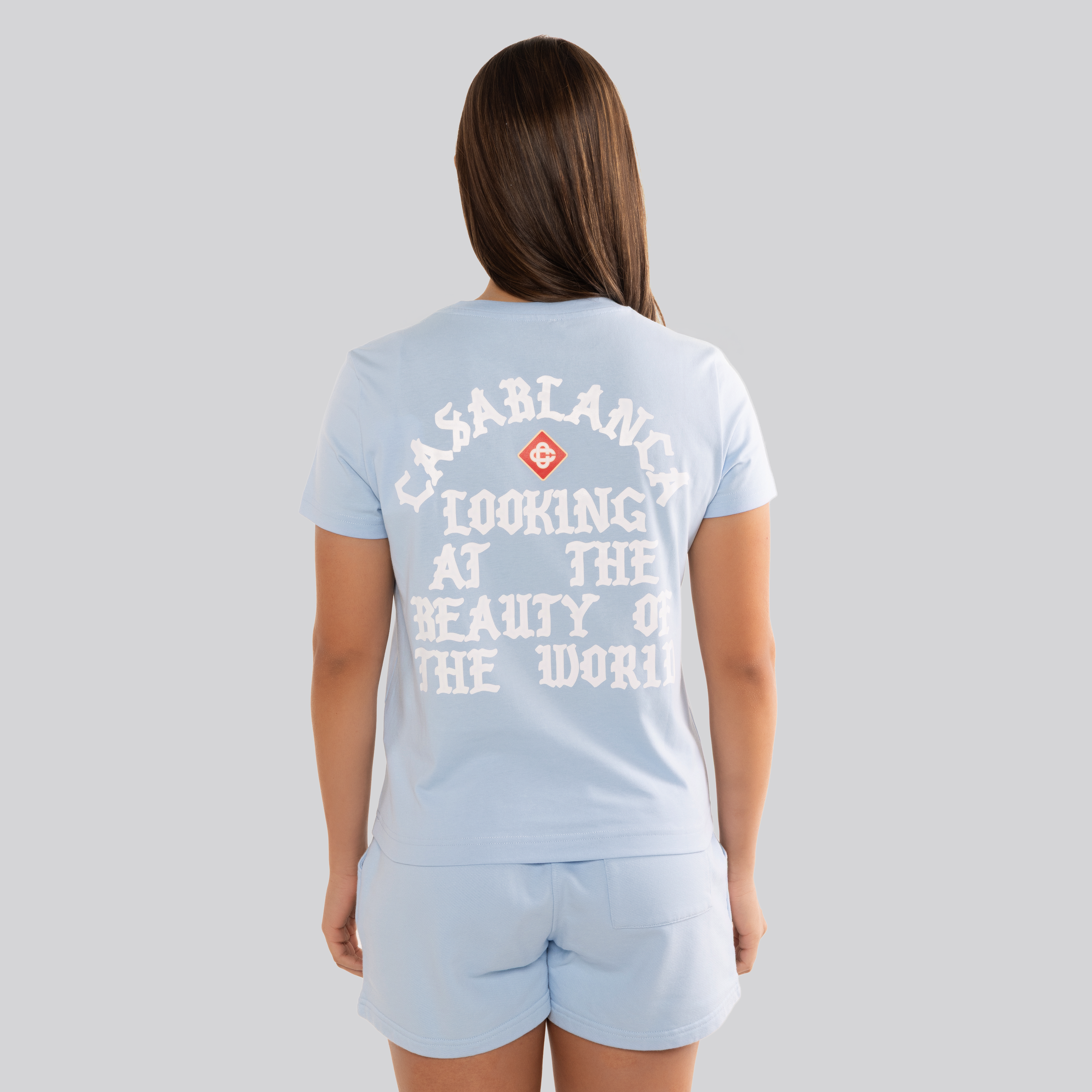 Camiseta Celeste Casablanca The Beauty Of The World