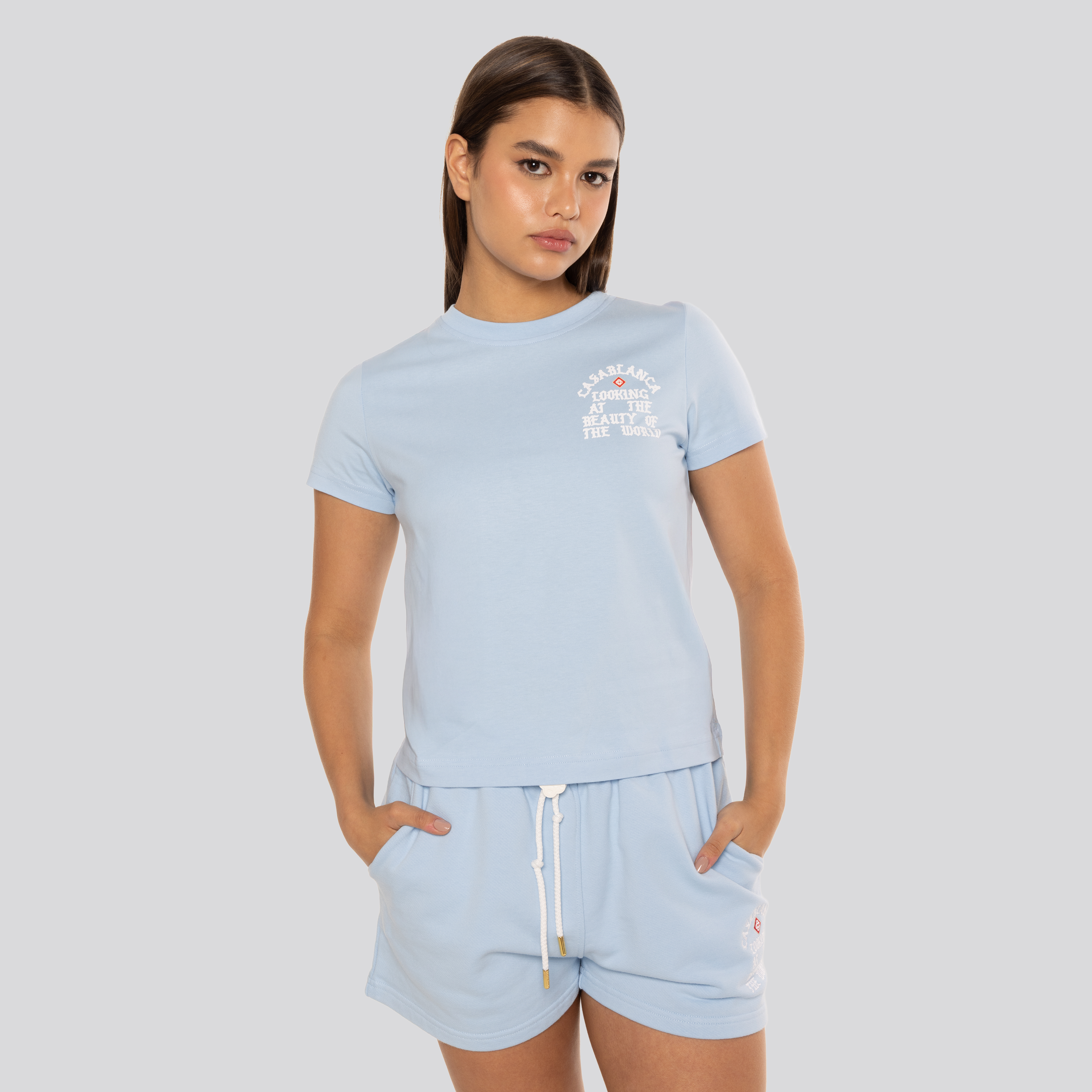 Camiseta Celeste Casablanca The Beauty Of The World