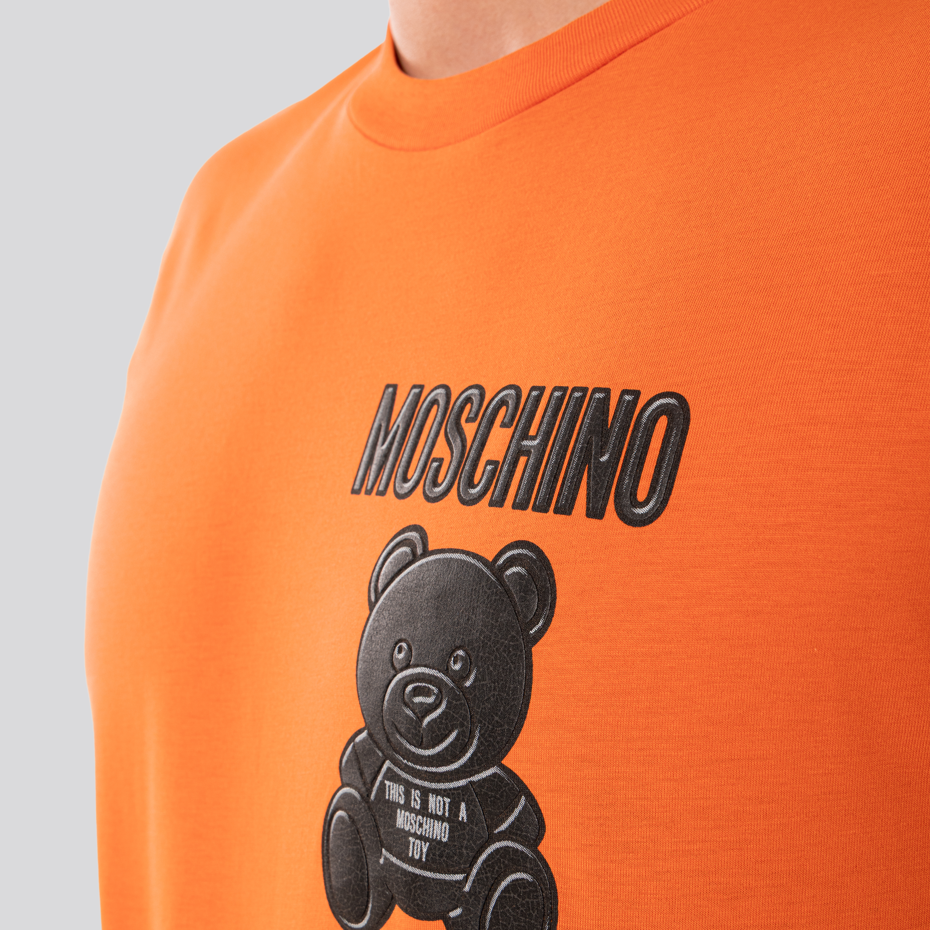 Camiseta Naranjado Moschino Black Teddy