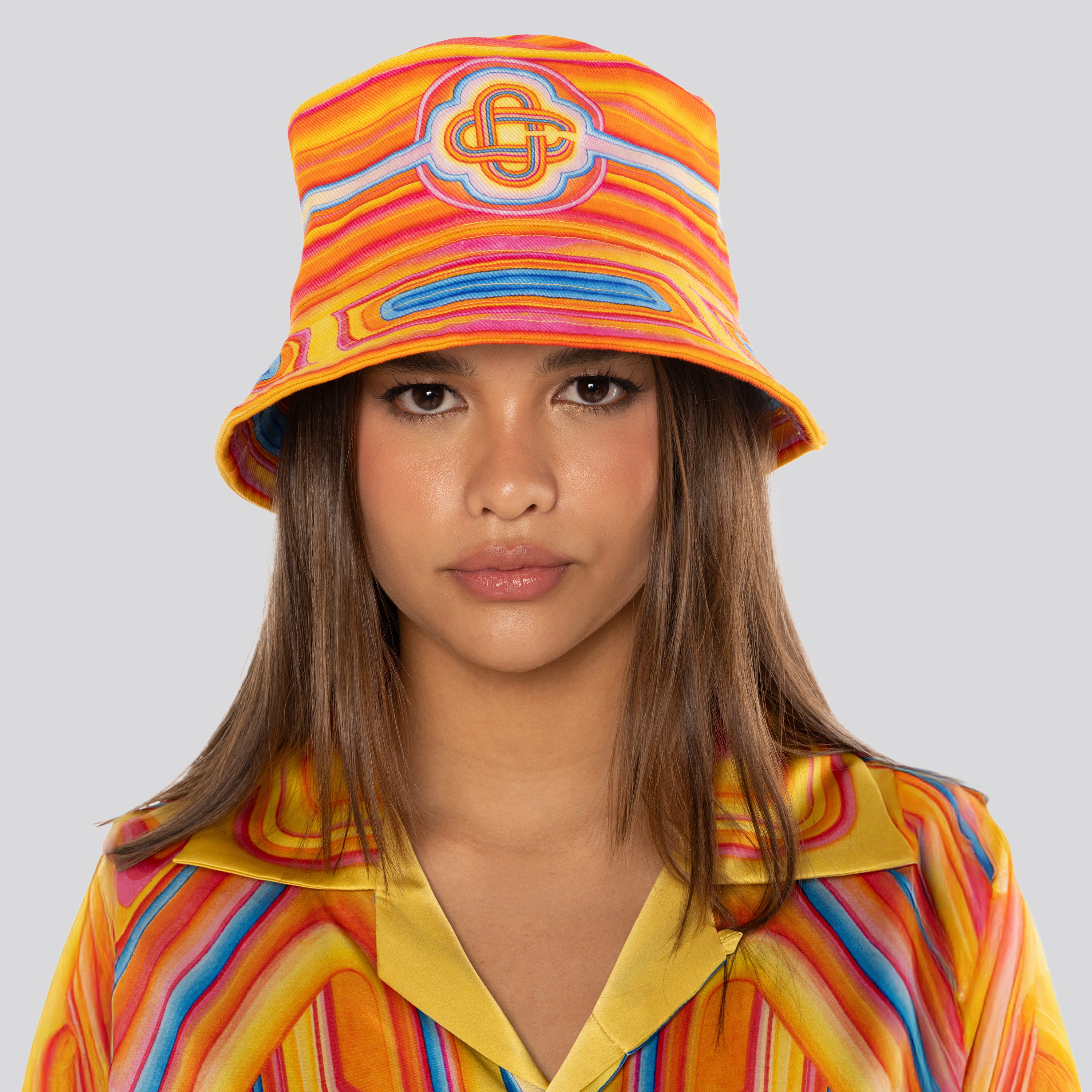 Gorro Denim Casablanca Low Rider Printed