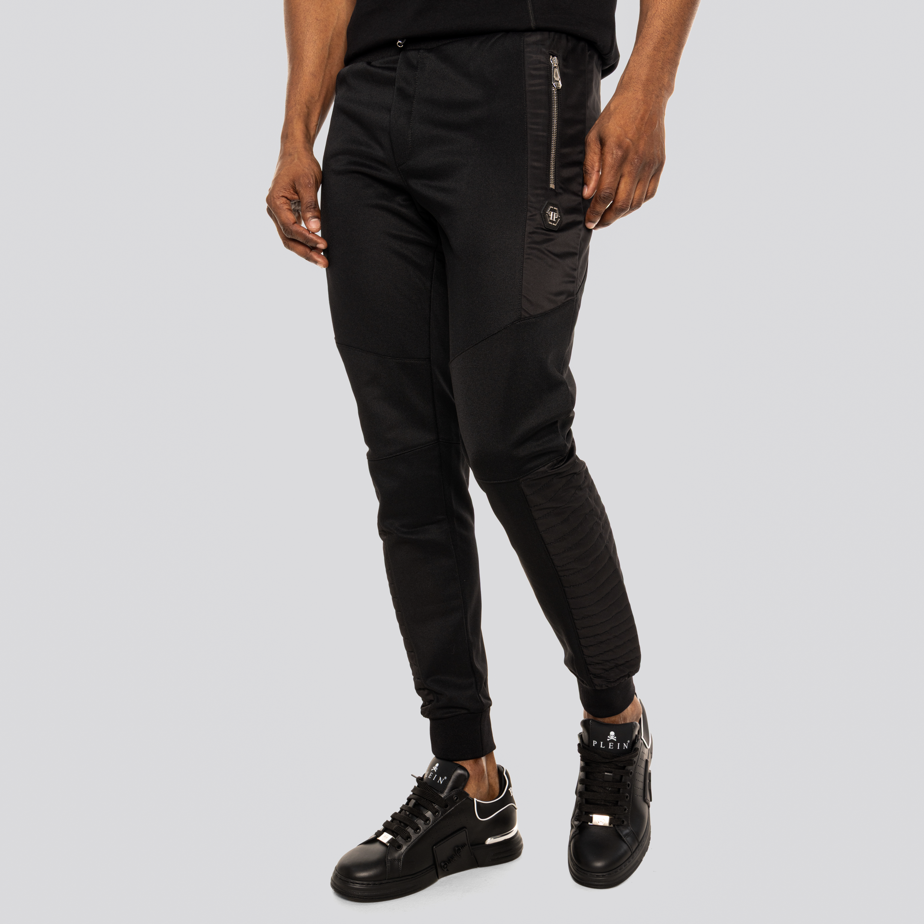 Sudadera Negra Philipp Plein Biker