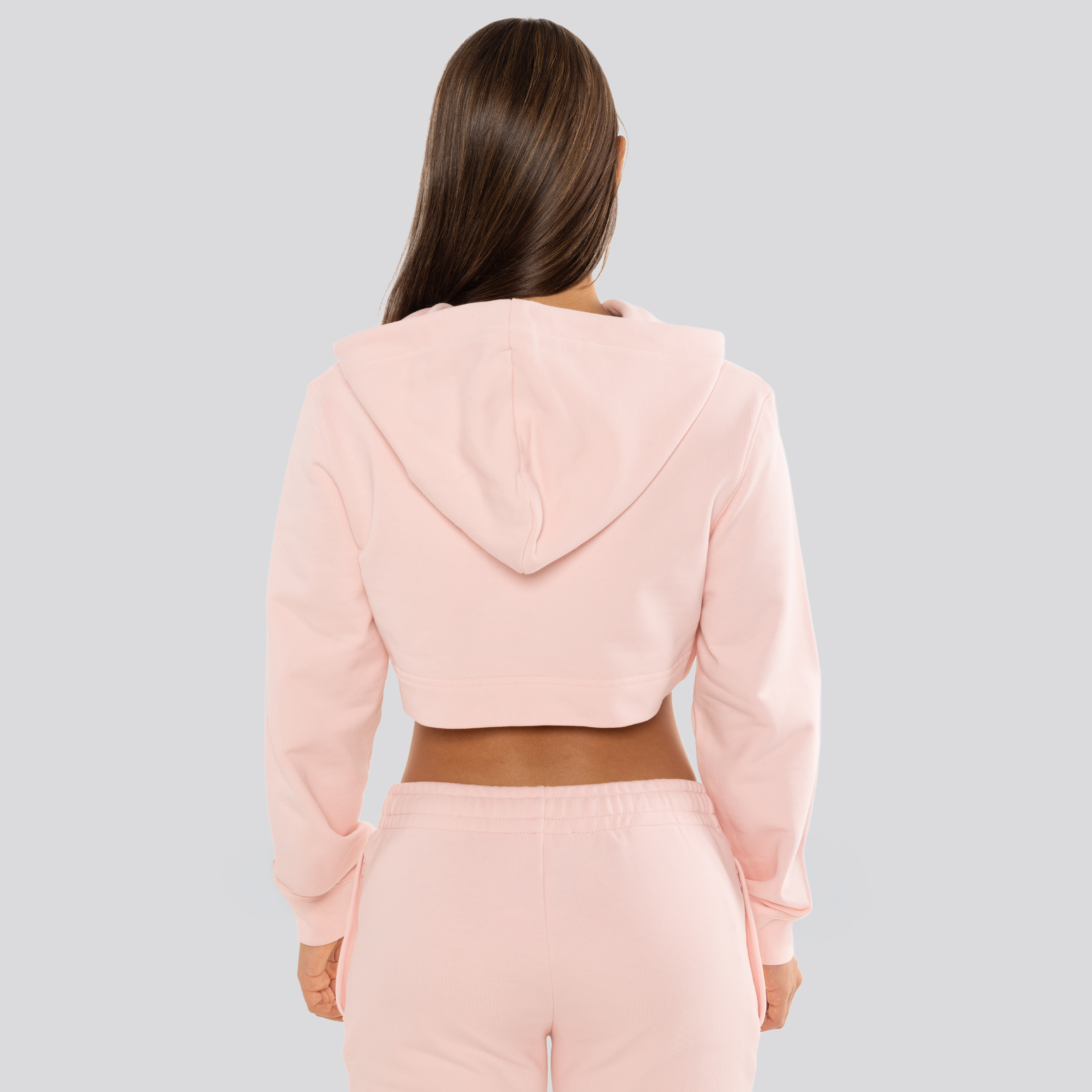 Buzo Rosado Moschino Teddy Taylor Cropped