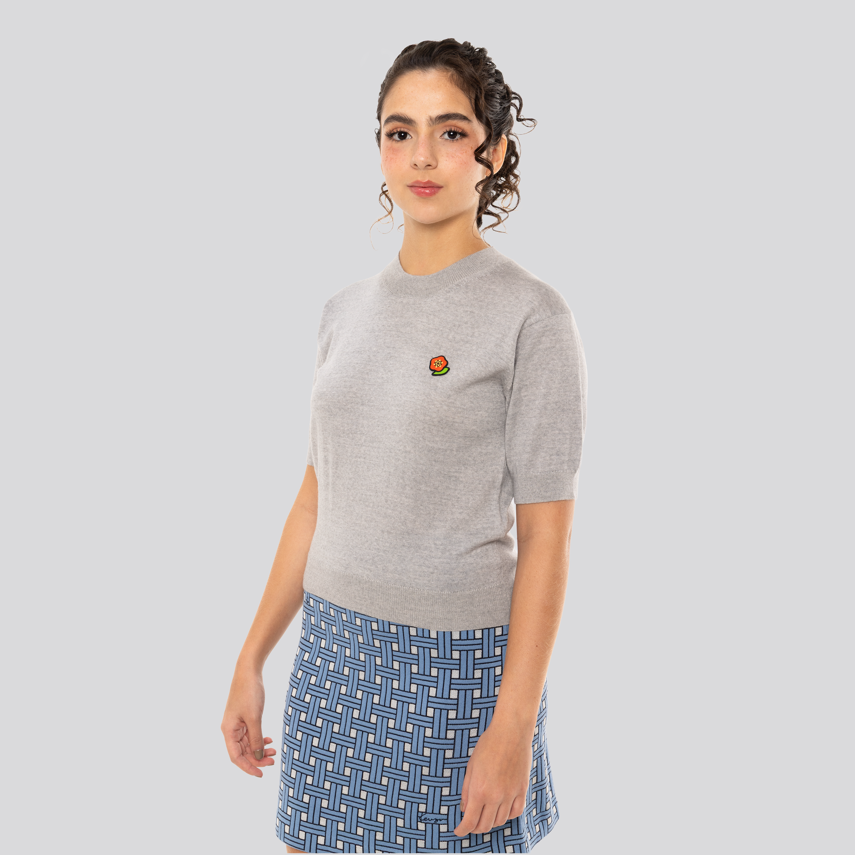 Top Gris Kenzo Rws Flower Patch