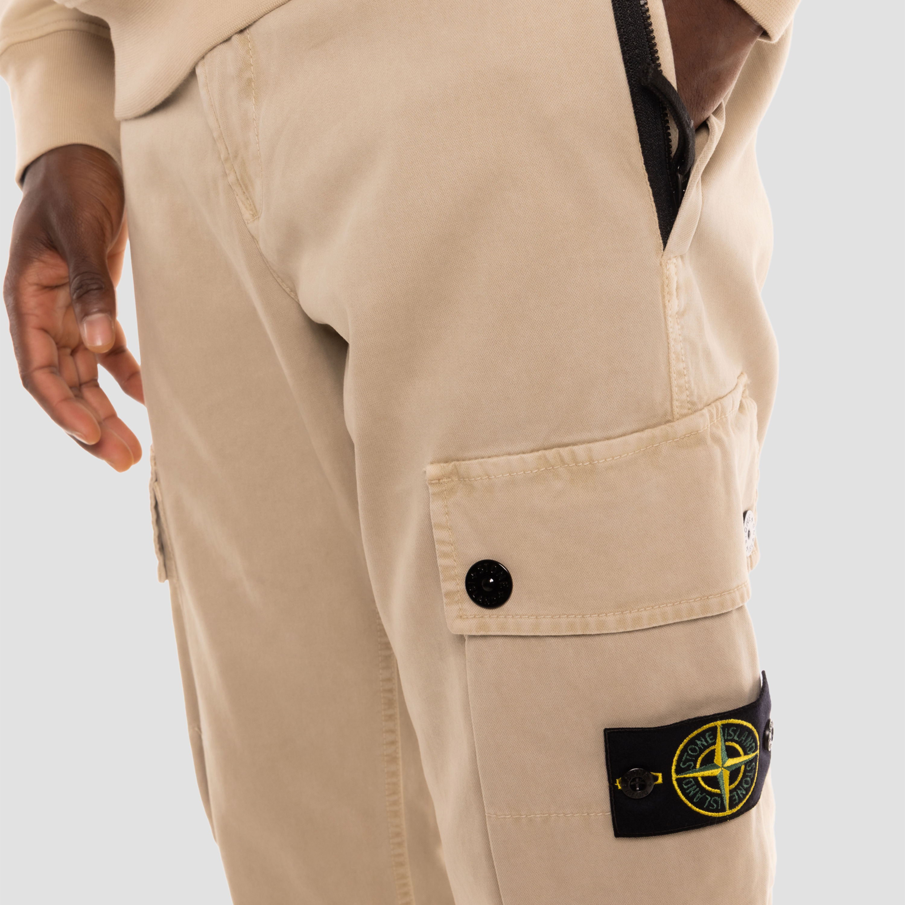 Pantalón Desierto Stone Island Double Pocket Tag