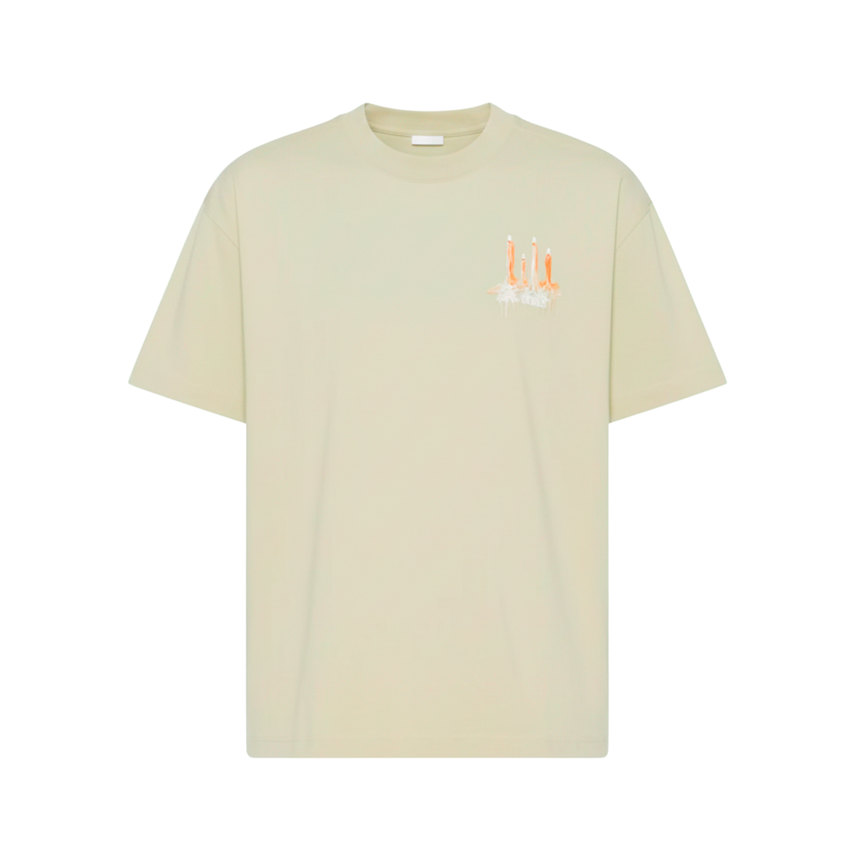 Camiseta Verde Off-White Candles Arrow