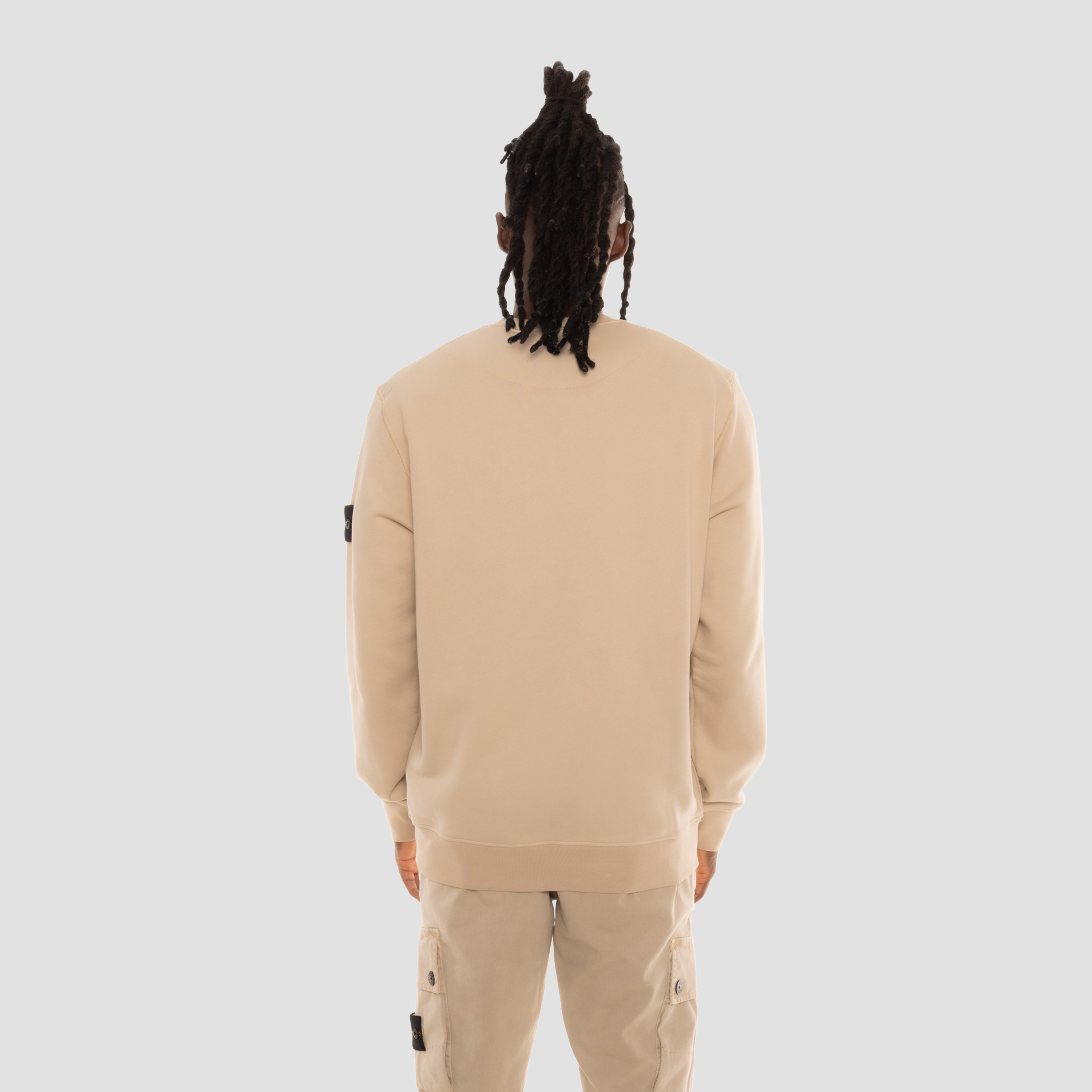 Buzo Beige Stone Island Tag
