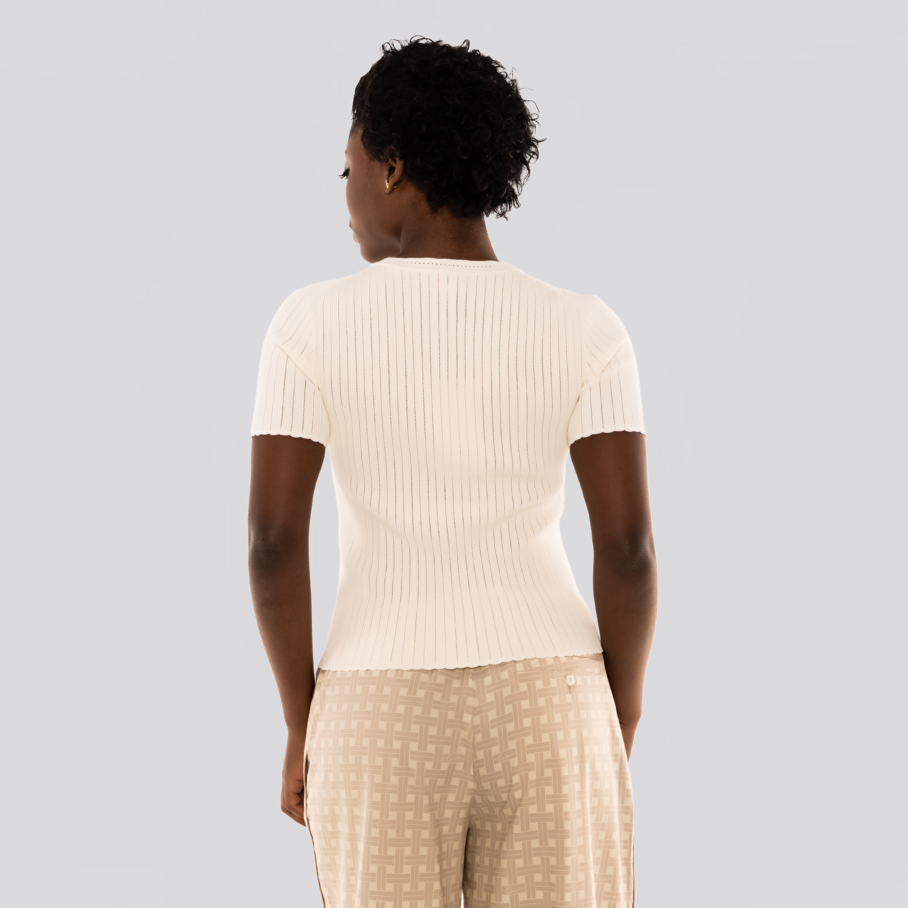 Top Blanco Kenzo Stretch