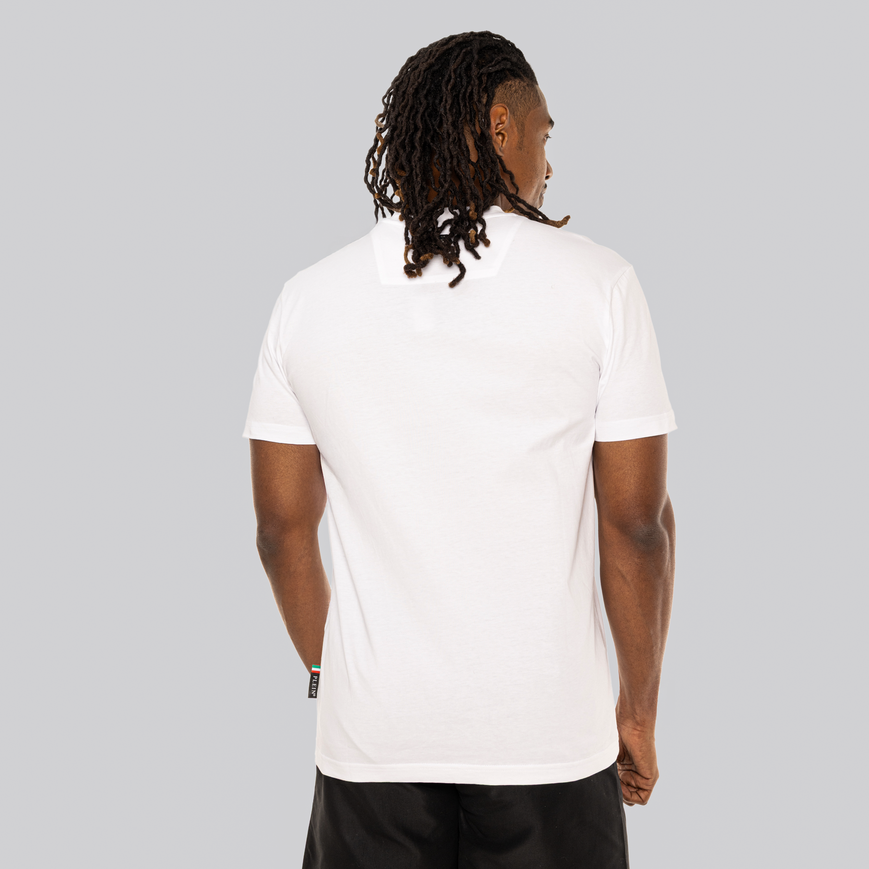 Camiseta Blanca Philipp Plein Strass Signature