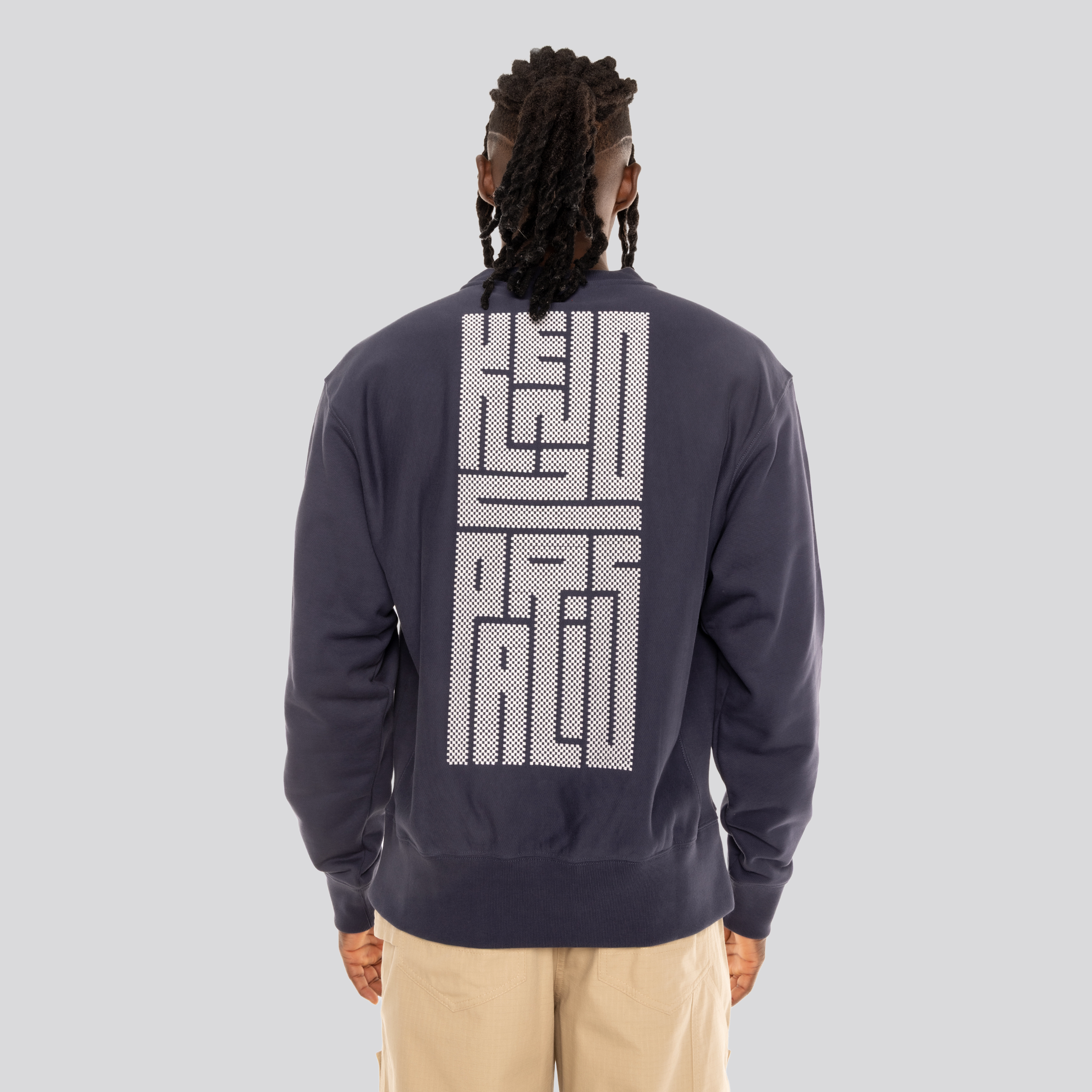 Buzo Azul Kenzo Kamon Embroidered