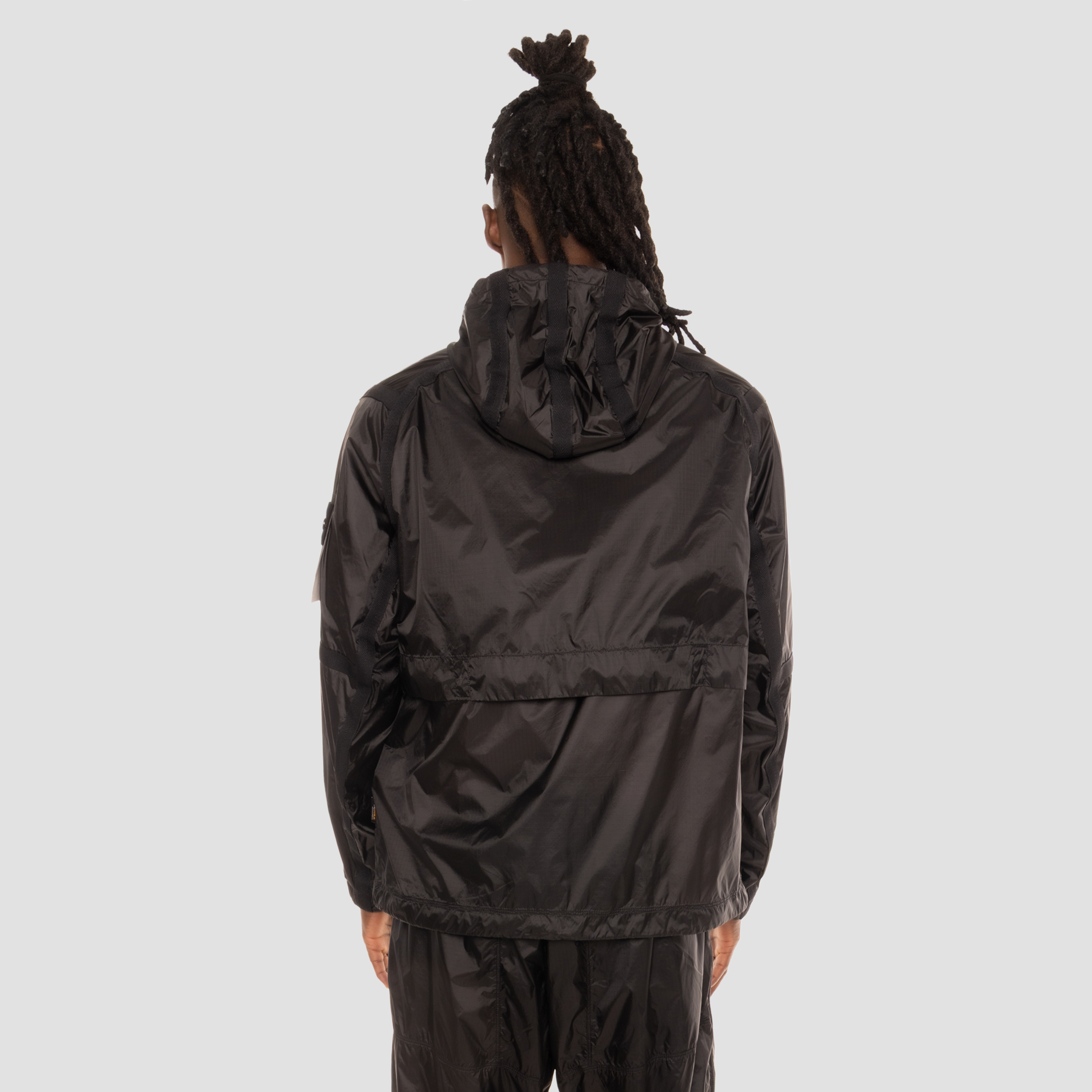 Chaqueta Gris Oscuro Stone Island Nylon