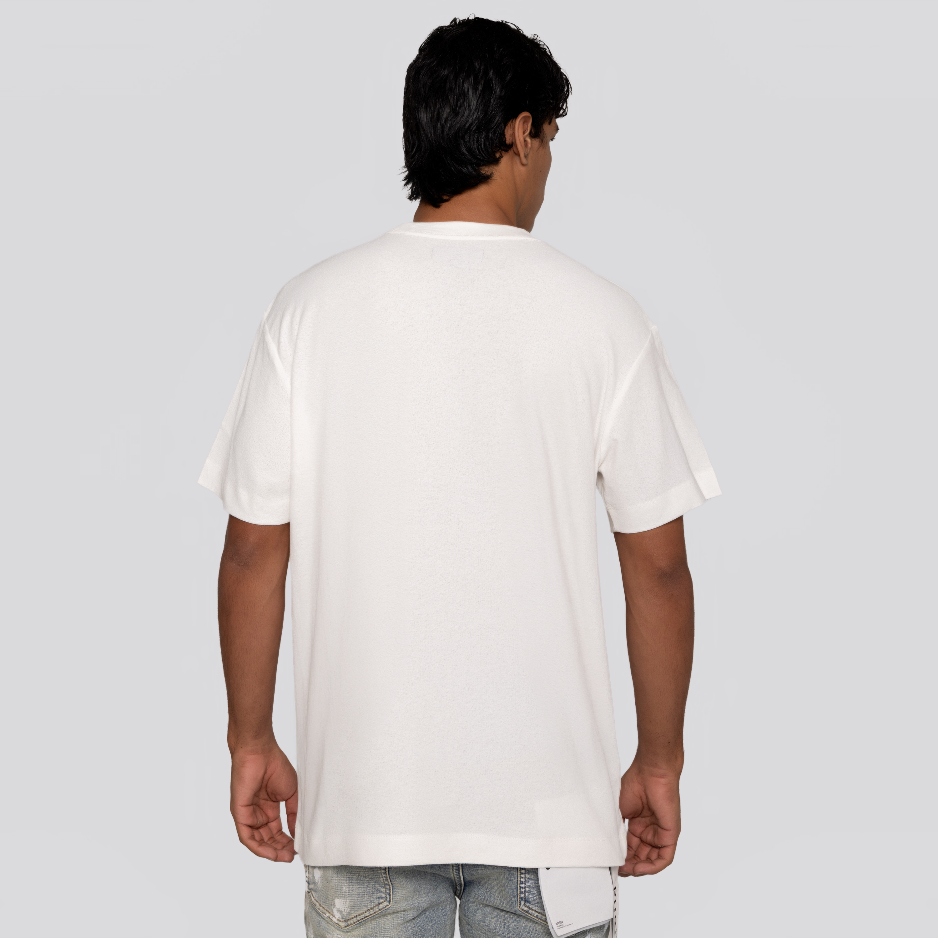 Camiseta Blanca PURPLE Textured