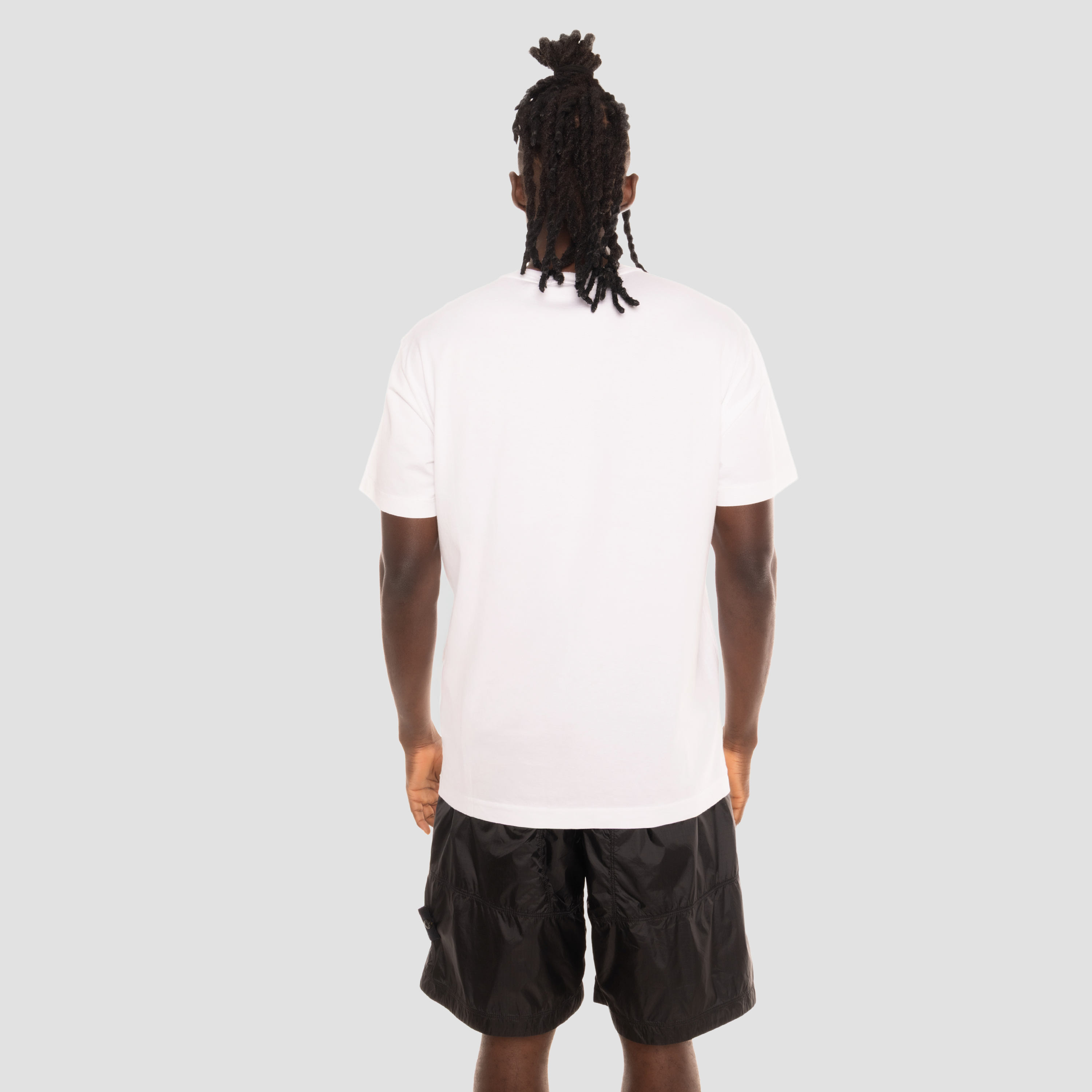 Camiseta Blanca Stone Island Compass